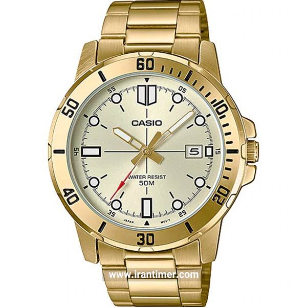 قیمت و خرید ساعت مچی مردانه کاسیو (CASIO) جنرال مدل MTP-VD01G-9EVUDF کلاسیک | اورجینال و اصلی