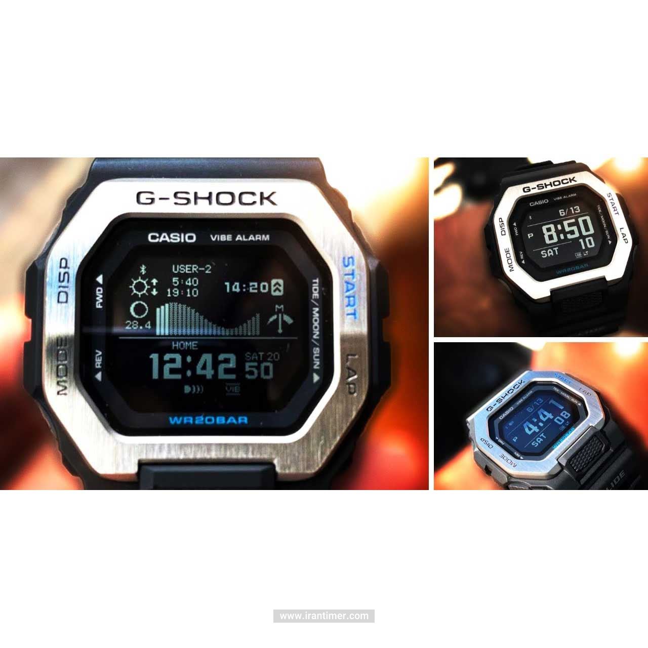 قیمت و خرید ساعت مچی مردانه کاسیو (CASIO) جی شاک مدل GBX-100-1DR اسپرت | اورجینال و اصلی