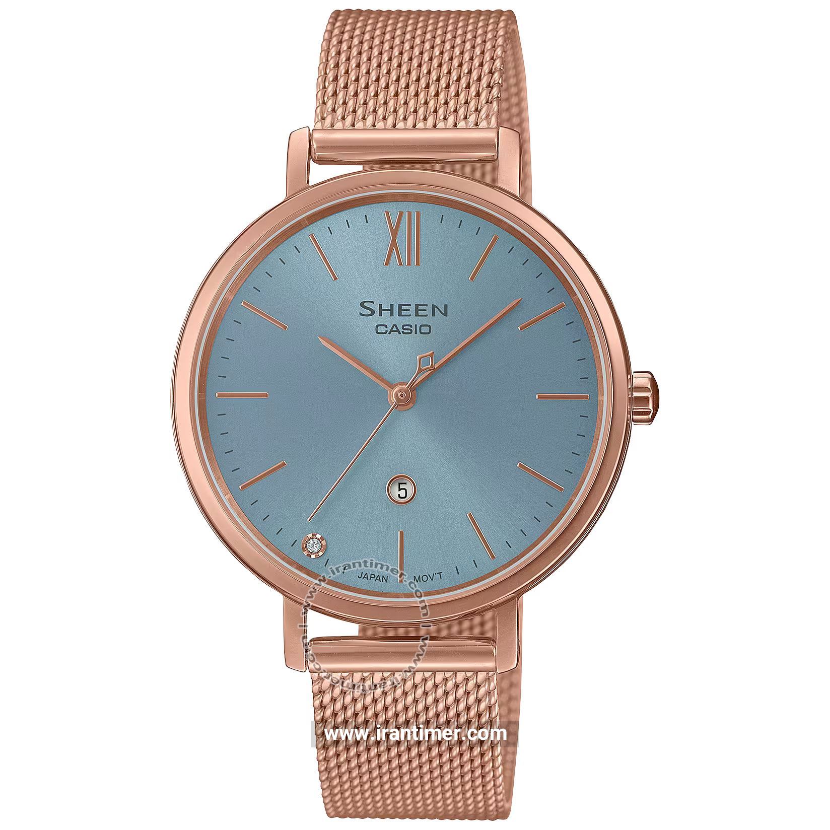 قیمت و خرید ساعت مچی زنانه کاسیو (CASIO) شین مدل SHE-4539PM-2AUDF کلاسیک | اورجینال و اصلی