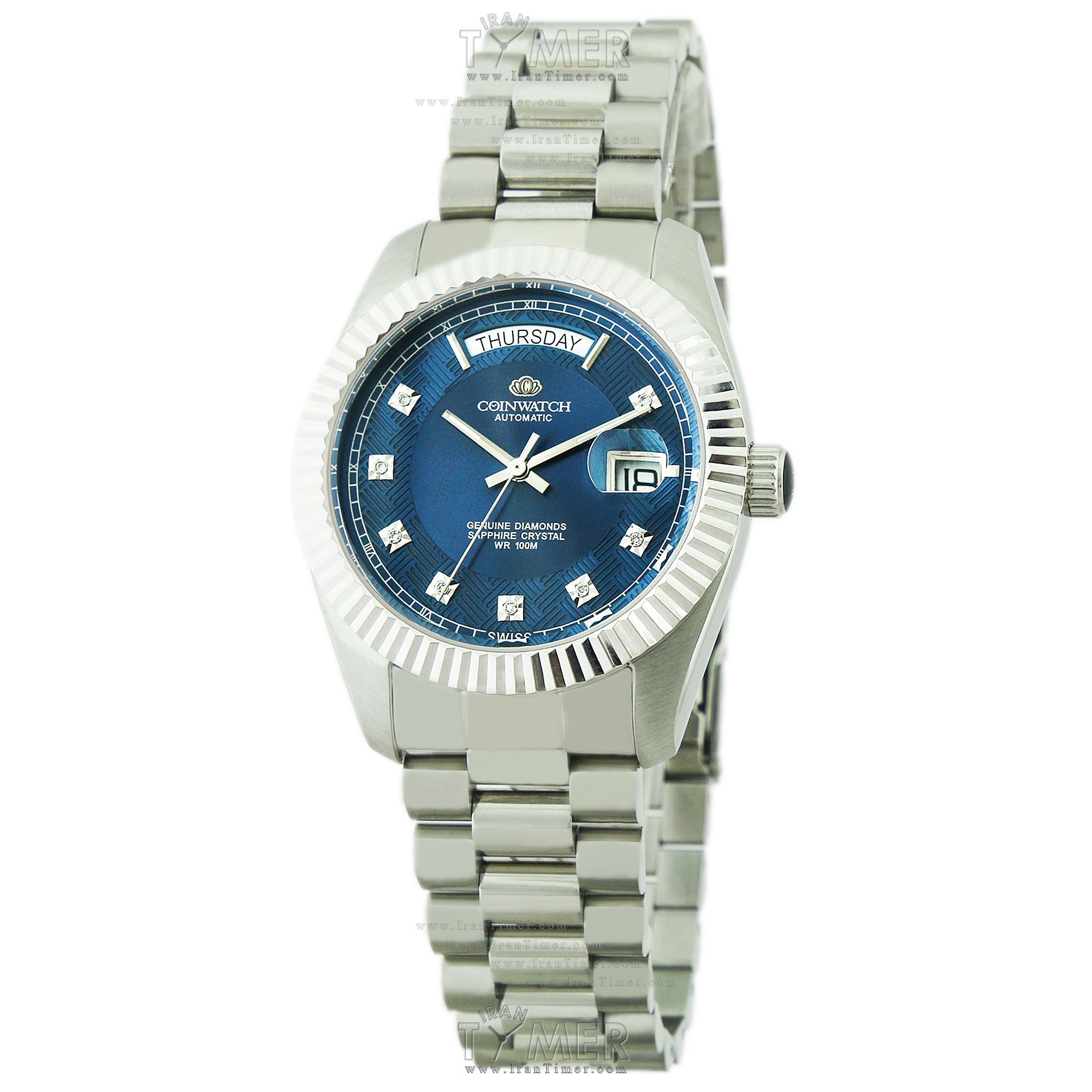 قیمت و خرید ساعت مچی مردانه کوین واچ(COINWATCH) مدل C109SBDW کلاسیک | اورجینال و اصلی