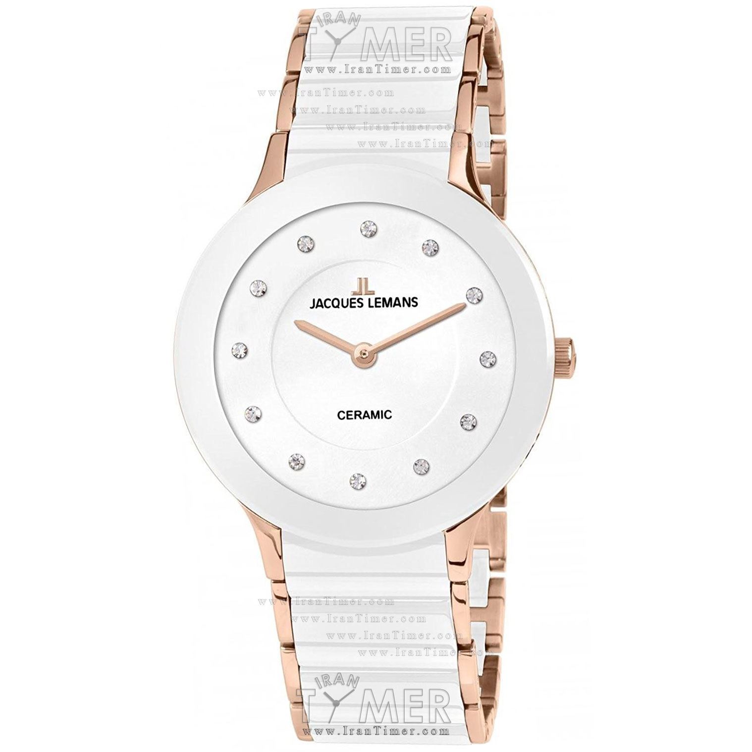 قیمت و خرید ساعت مچی زنانه ژاک لمن(JACQUES LEMANS) مدل 1-1856H کلاسیک | اورجینال و اصلی