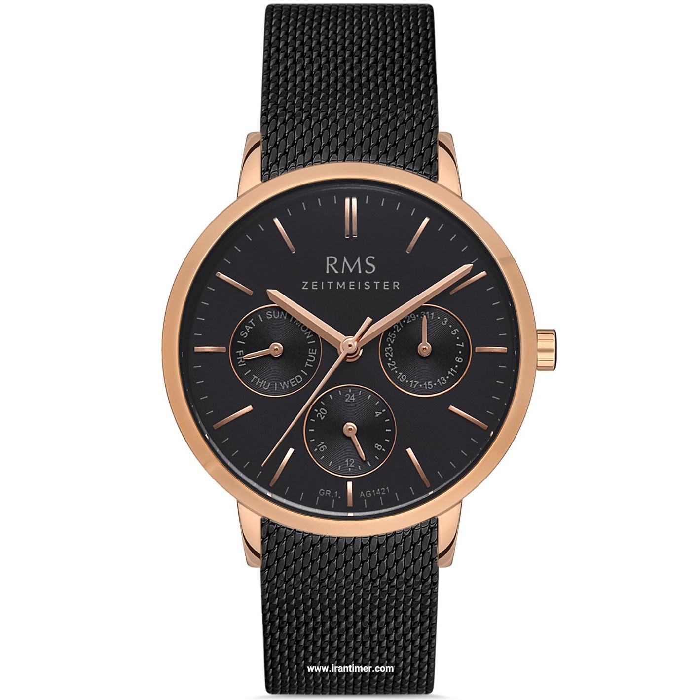 قیمت و خرید ساعت مچی زنانه آر ام اس زیمستر(RMS ZEITMEISTER) مدل GR.1.AG1421.06 کلاسیک | اورجینال و اصلی