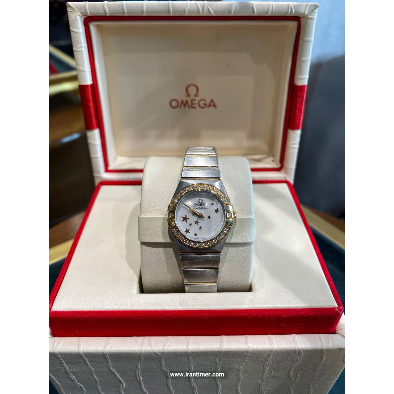 قیمت و خرید ساعت مچی زنانه امگا(OMEGA) مدل 123.25.24.60.05.001 کلاسیک فشن اسپرت | اورجینال و اصلی