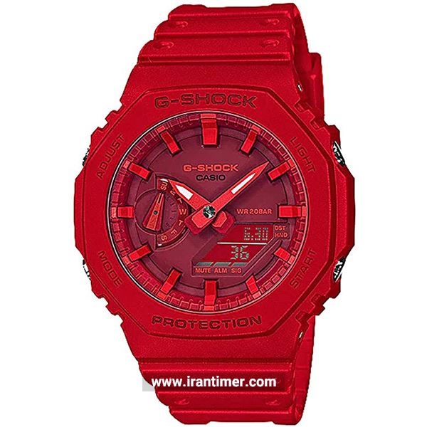 قیمت و خرید ساعت مچی مردانه کاسیو (CASIO) جی شاک مدل GA-2100-4ADR اسپرت | اورجینال و اصلی