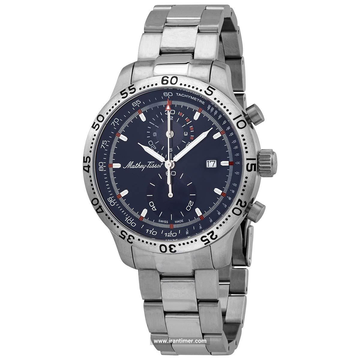 قیمت و خرید ساعت مچی مردانه متی تیسوت(MATHEY TISSOT) مدل H1823CHABU کلاسیک | اورجینال و اصلی