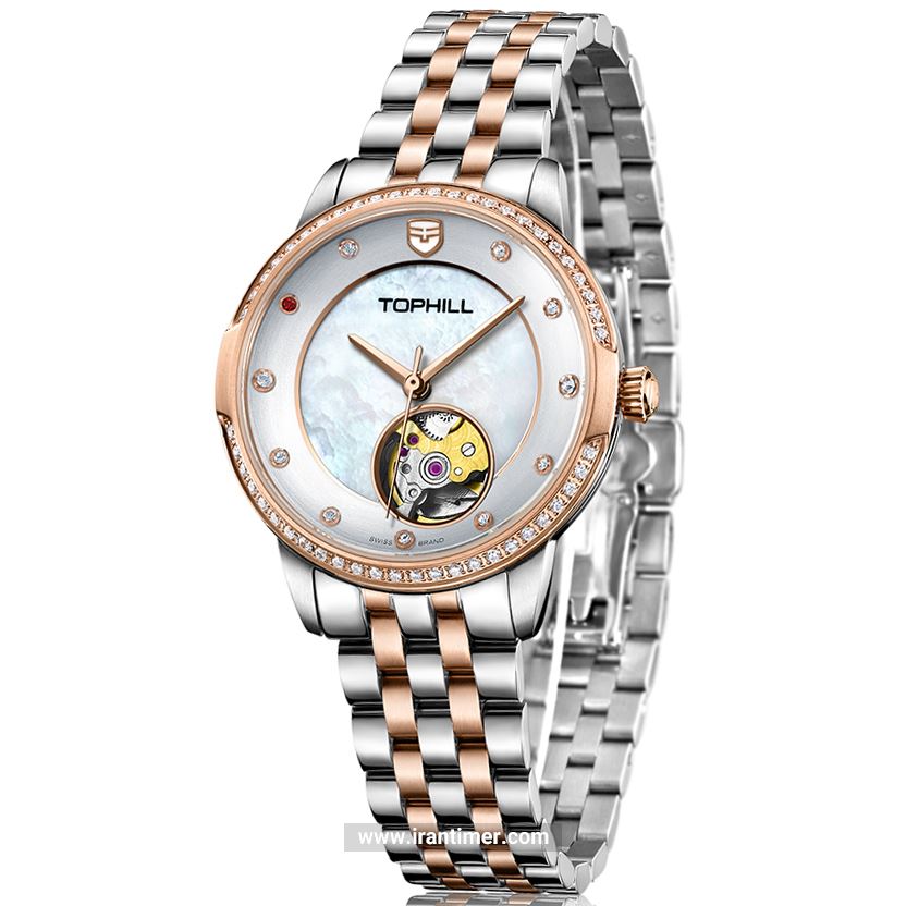 قیمت و خرید ساعت مچی زنانه تاپ هیل(TOPHILL) مدل TE035L.M7238 فشن | اورجینال و اصلی