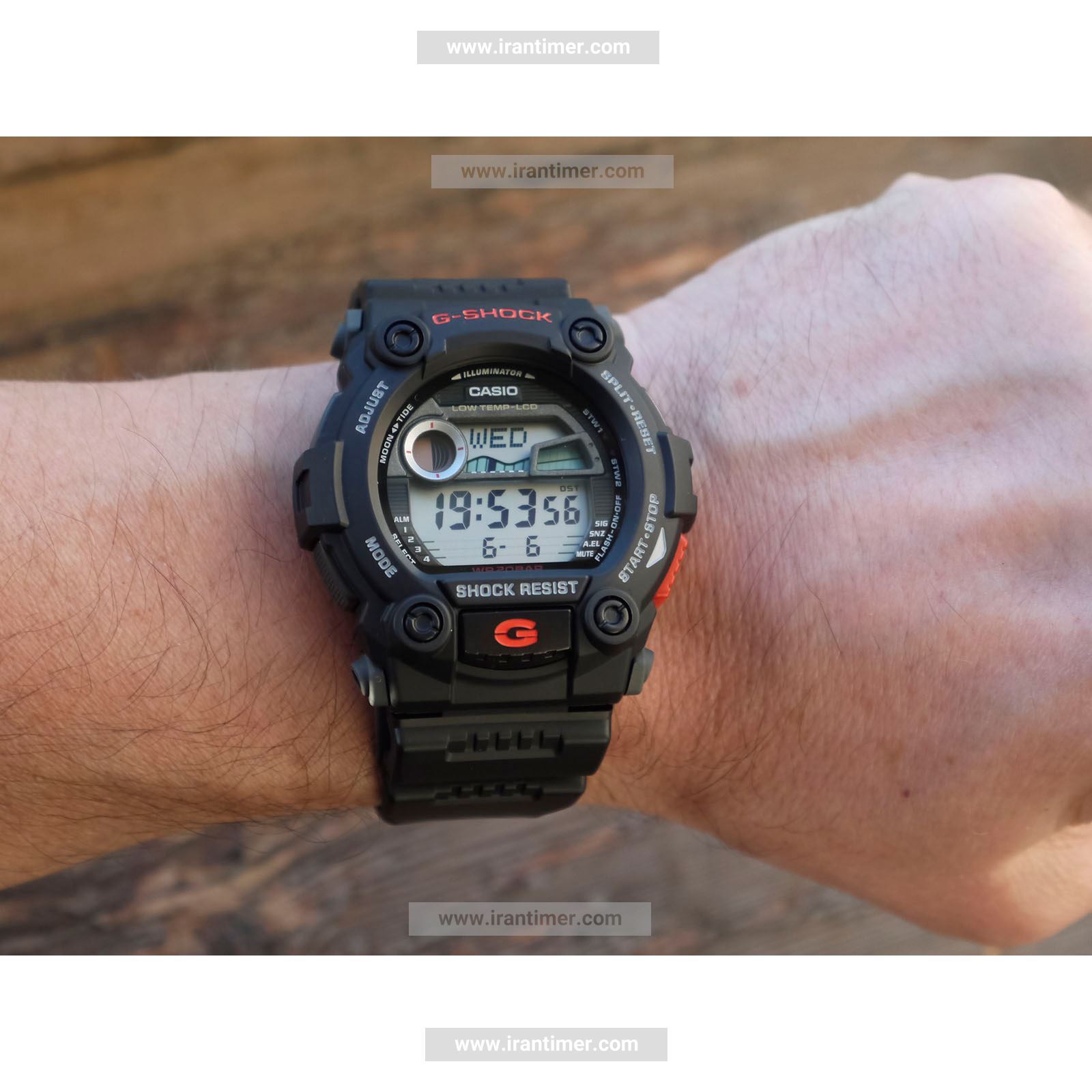قیمت و خرید ساعت مچی مردانه کاسیو (CASIO) جی شاک مدل G-7900-1DR اسپرت | اورجینال و اصلی
