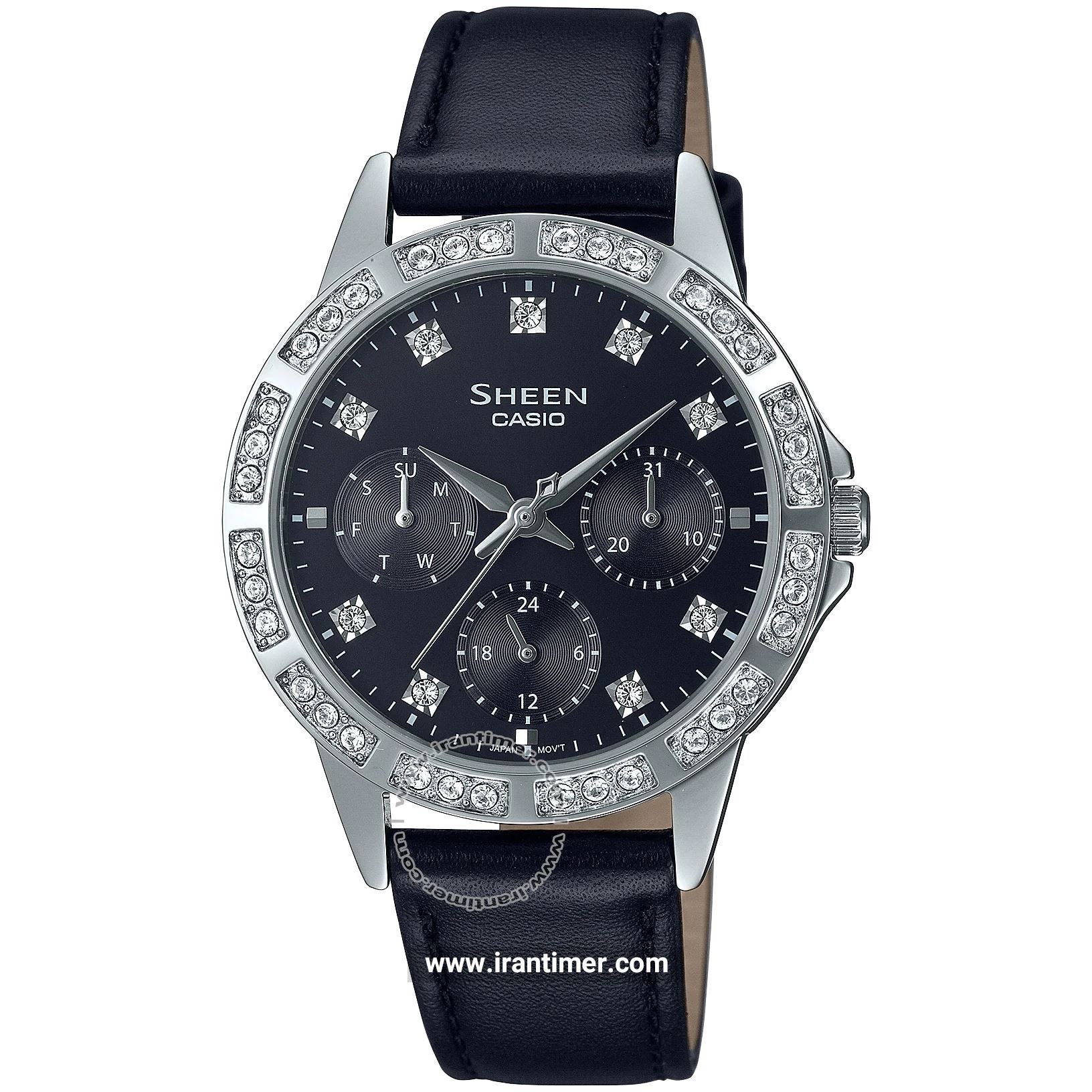 قیمت و خرید ساعت مچی زنانه کاسیو (CASIO) شین مدل SHE-3517L-1AUDF فشن | اورجینال و اصلی