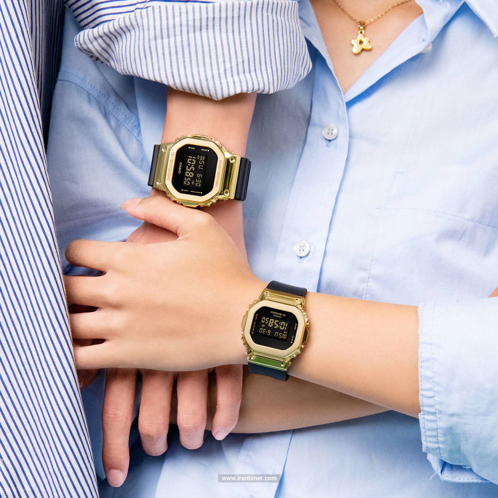 قیمت و خرید ساعت مچی زنانه کاسیو (CASIO) جی شاک مدل GM-S5600GB-1DR اسپرت | اورجینال و اصلی