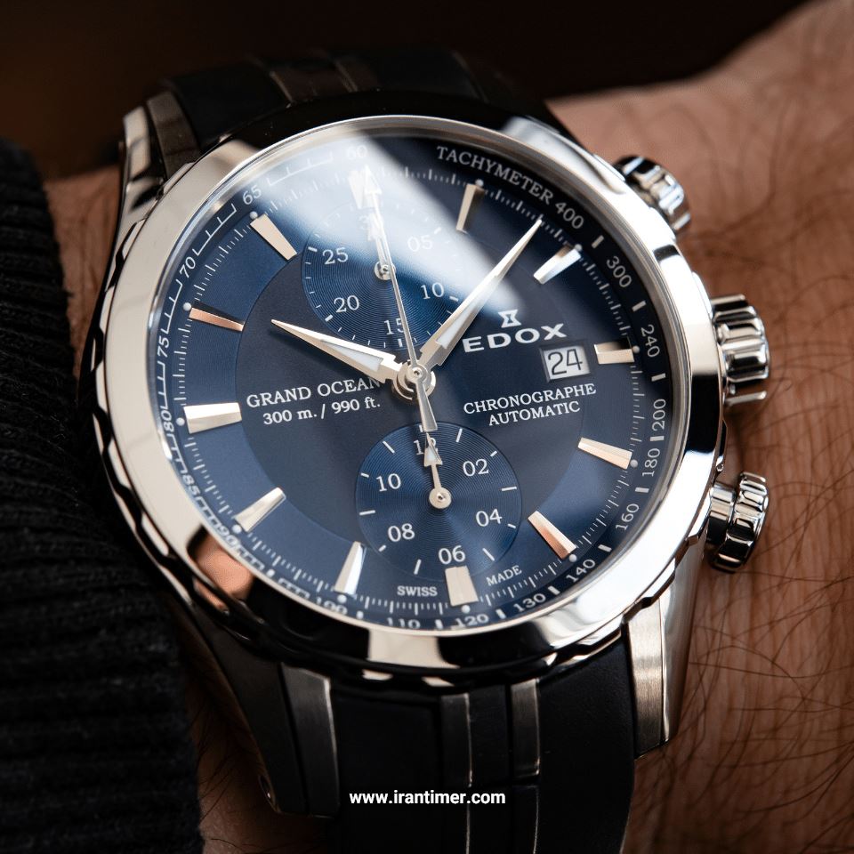 قیمت و خرید ساعت مچی مردانه ادُکس(EDOX) مدل 098003CABUIN اسپرت | اورجینال و اصلی