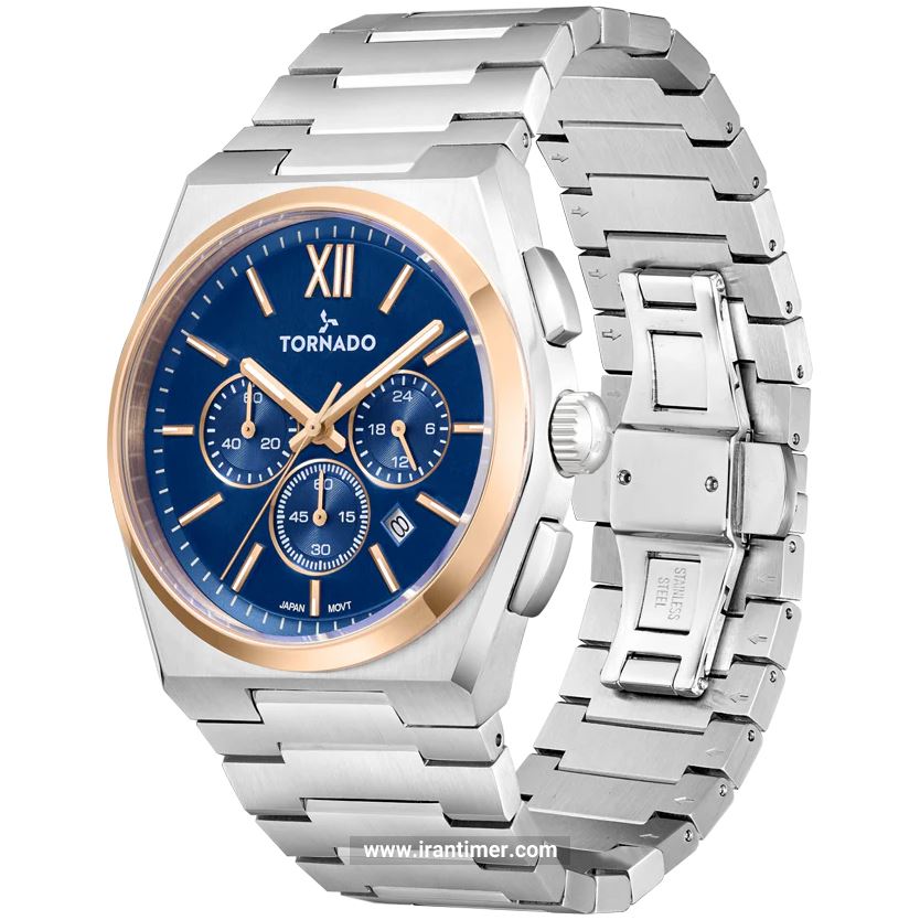 قیمت و خرید ساعت مچی مردانه تورنادو(Tornado) مدل T24105-KBSN کلاسیک | اورجینال و اصلی