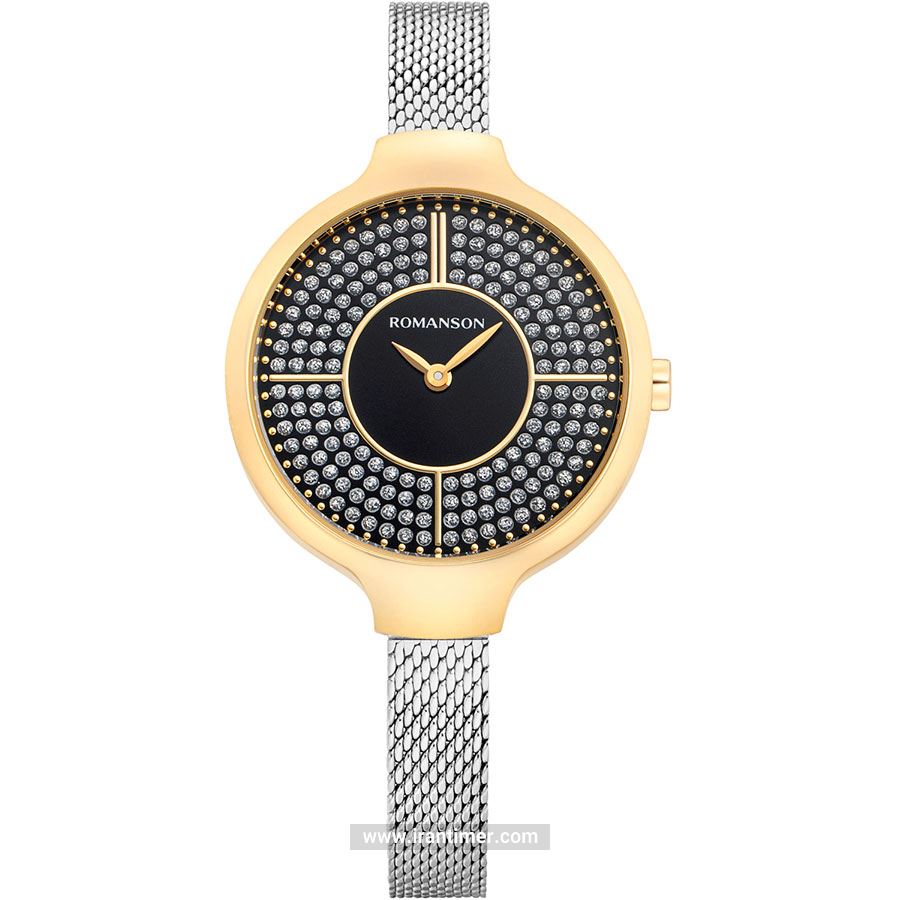 قیمت و خرید ساعت مچی زنانه رومانسون(ROMANSON) مدل RM0B13LLWGA31G-BK کلاسیک | اورجینال و اصلی
