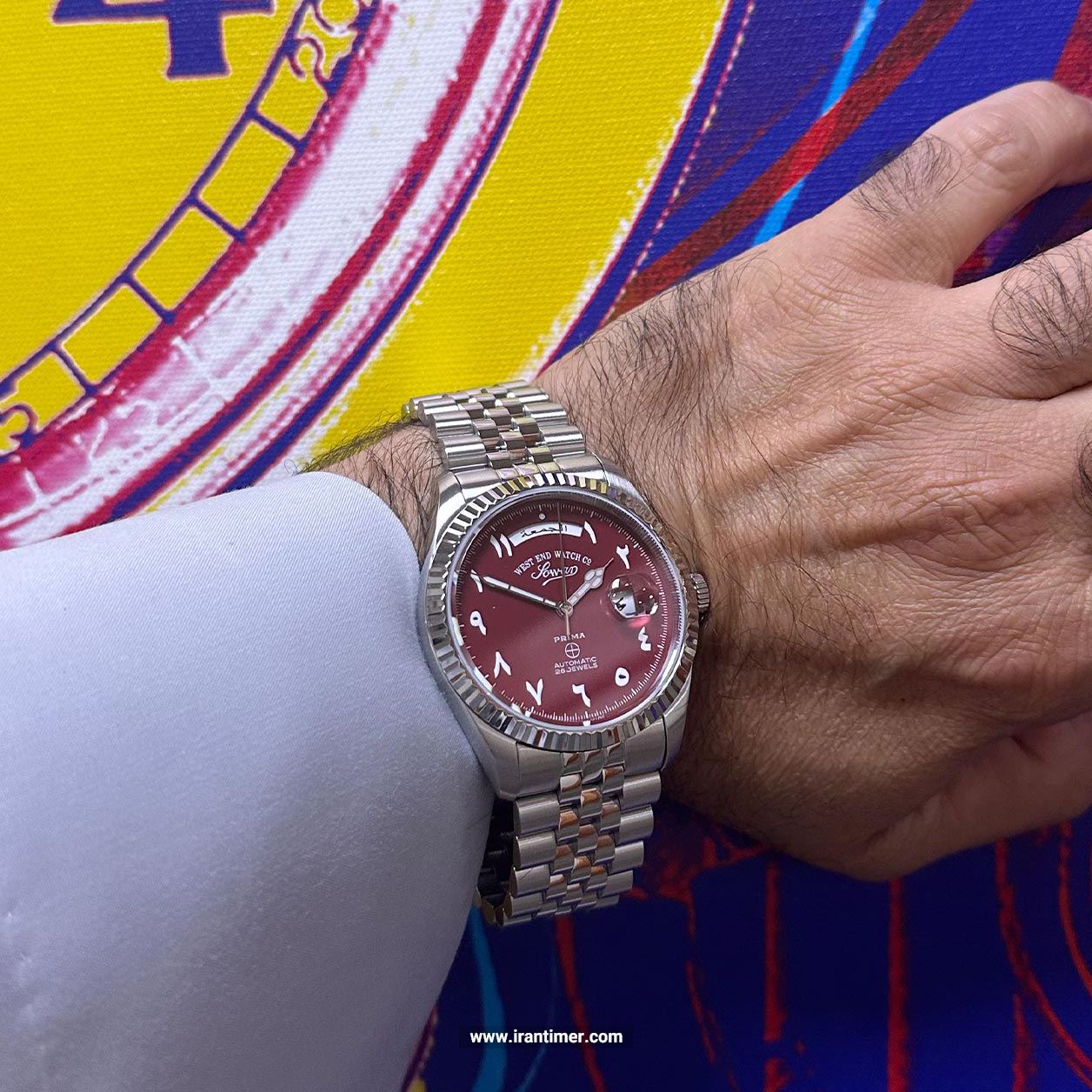 قیمت و خرید ساعت مچی مردانه وست اند واچ(WEST END WATCH) مدل 10W6868.10.H-MAROON کلاسیک | اورجینال و اصلی