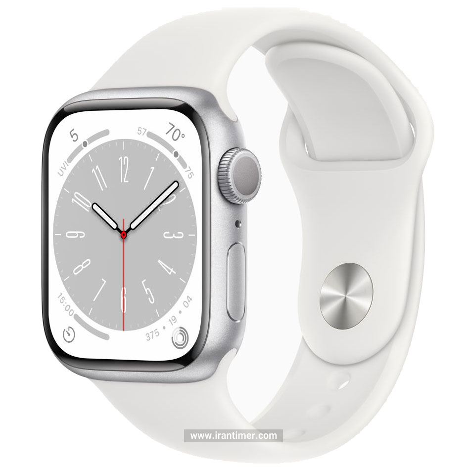 قیمت و خرید ساعت مچی مردانه زنانه اپل واچ(Apple Watch) مدل Series 8 41mm-Silver اسپرت | اورجینال و اصلی