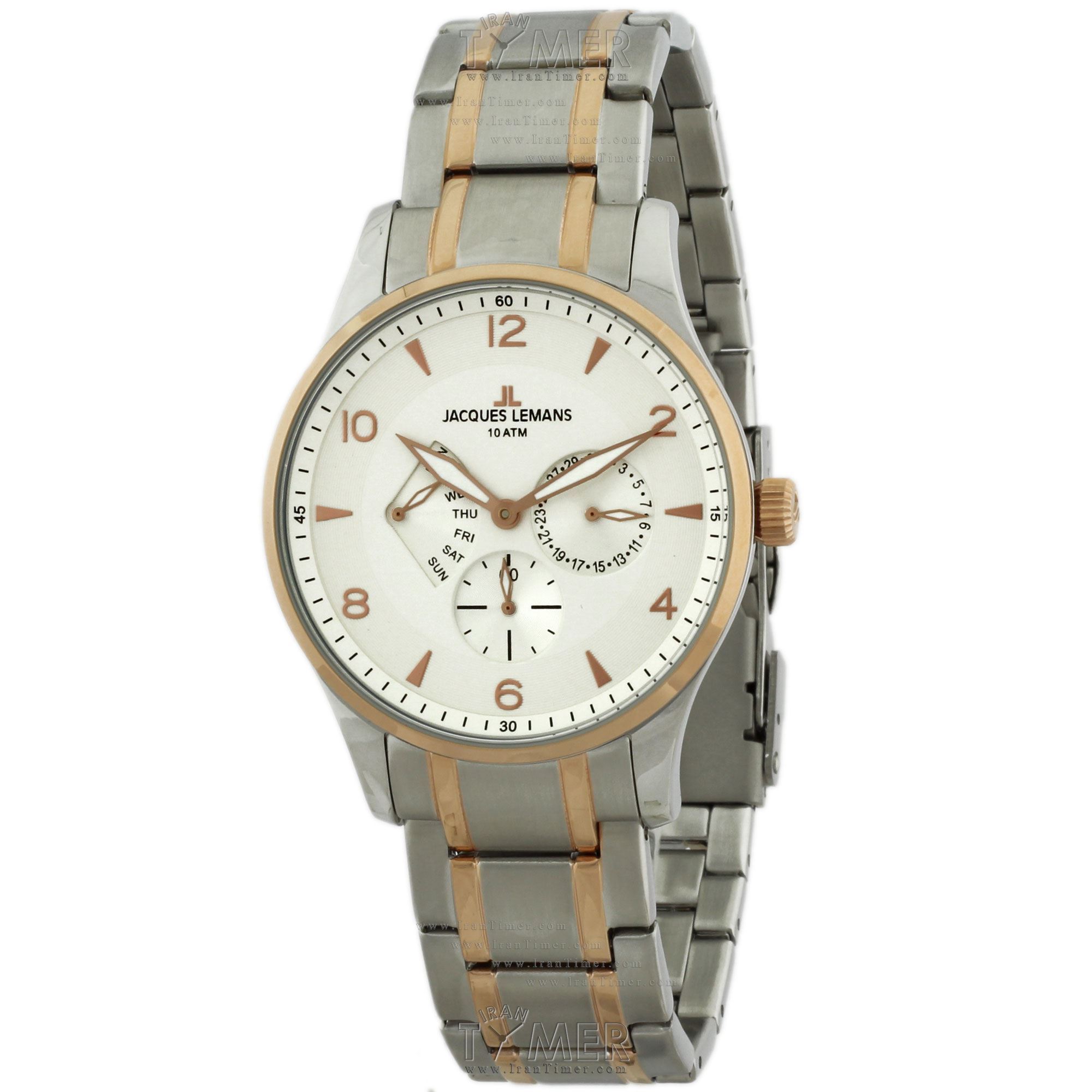 قیمت و خرید ساعت مچی مردانه ژاک لمن(JACQUES LEMANS) مدل 1-1827L کلاسیک اسپرت | اورجینال و اصلی