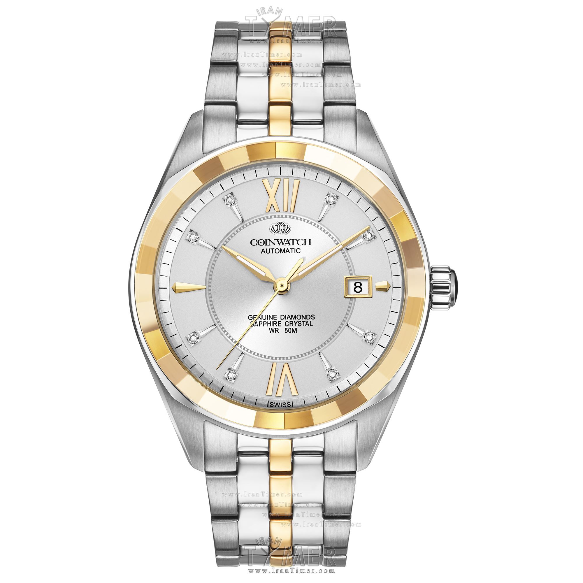 قیمت و خرید ساعت مچی مردانه کوین واچ(COINWATCH) مدل C155TWH کلاسیک | اورجینال و اصلی