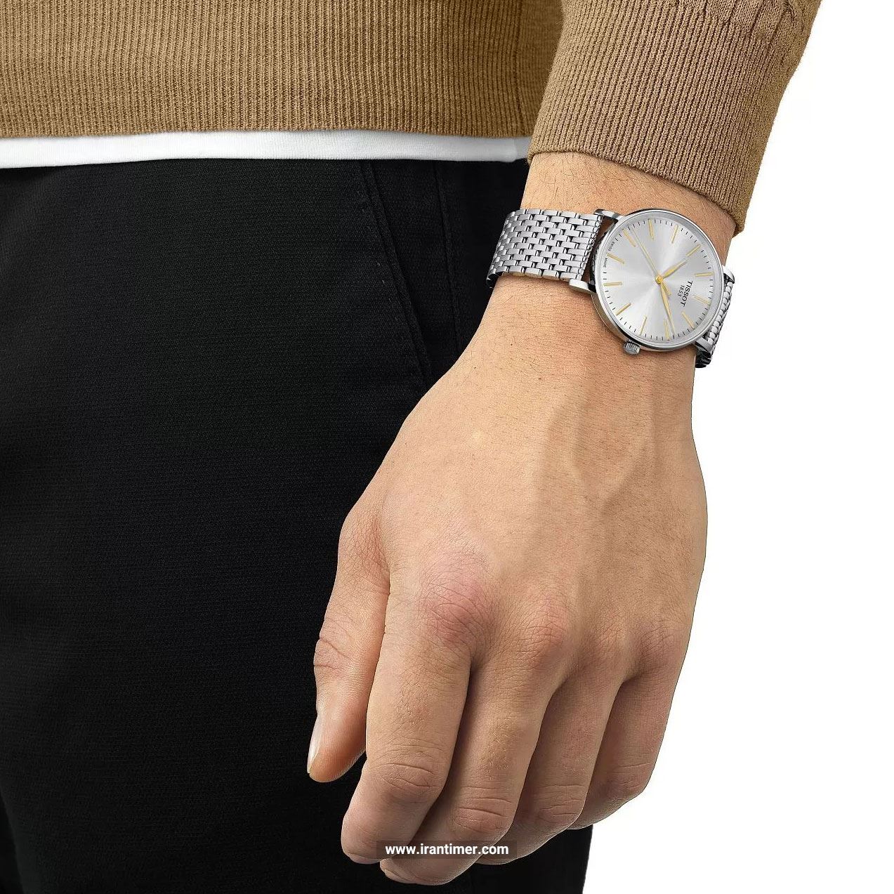 قیمت و خرید ساعت مچی مردانه تیسوت(TISSOT) مدل T143.410.11.011.01 کلاسیک | اورجینال و اصلی