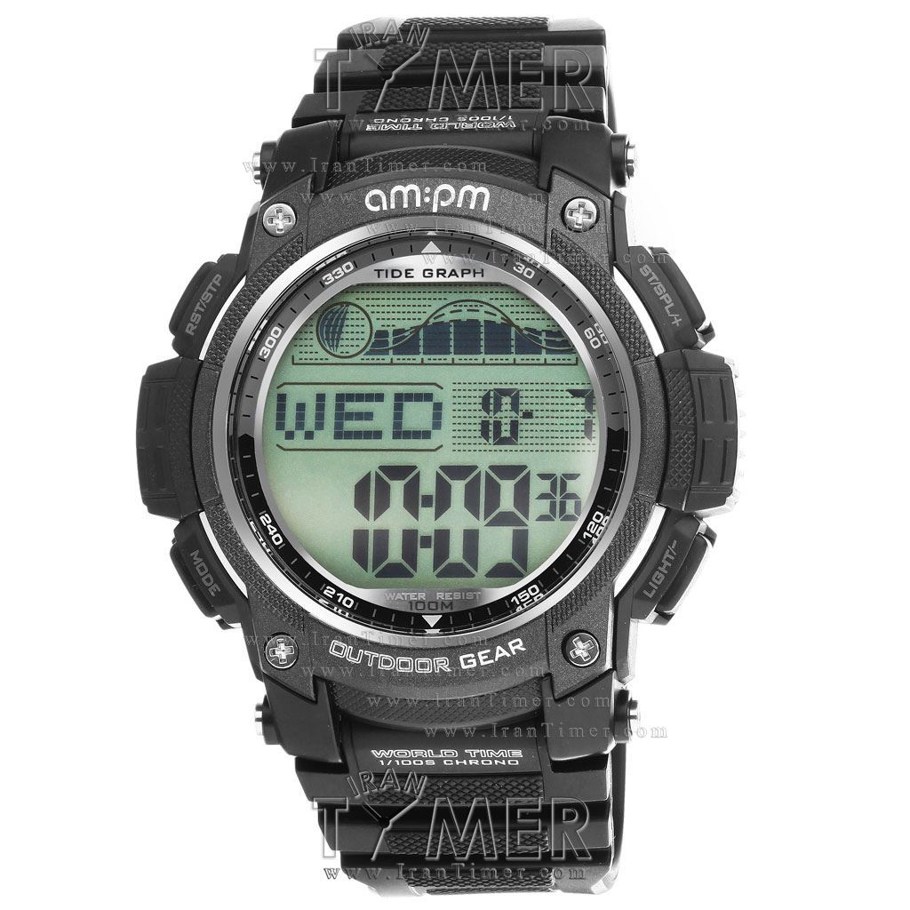 قیمت و خرید ساعت مچی مردانه ای ام پی ام(AM:PM) مدل PC168-G409 اسپرت | اورجینال و اصلی