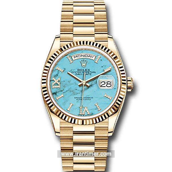 قیمت و خرید ساعت مچی مردانه رولکس(Rolex) مدل 128238 tdidrp Blue کلاسیک | اورجینال و اصلی