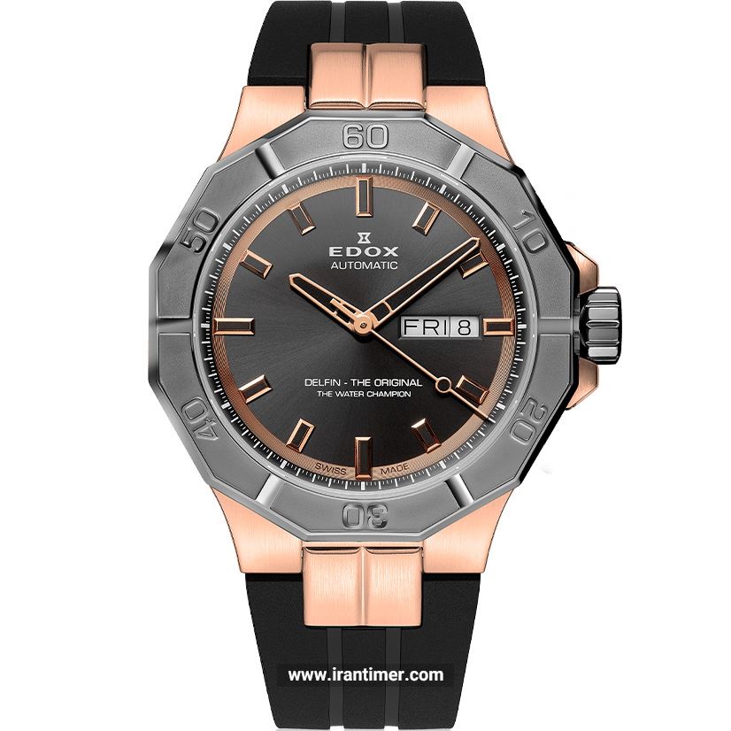 قیمت و خرید ساعت مچی مردانه ادُکس(EDOX) مدل 8800837RGCAGIR اسپرت | اورجینال و اصلی