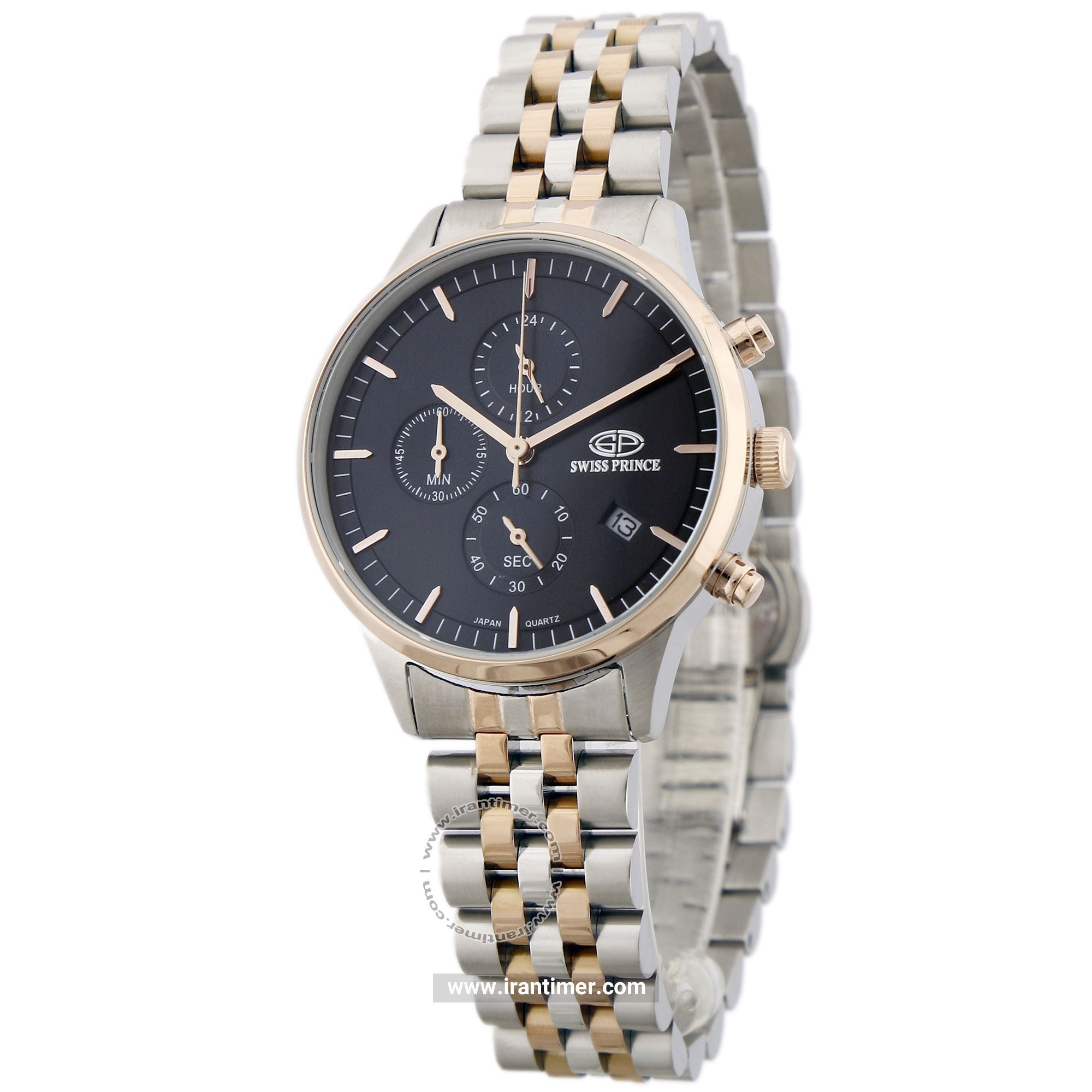 قیمت و خرید ساعت مچی زنانه سوئیس پرنس(Swiss Prince) مدل 000841L-SRB کلاسیک | اورجینال و اصلی