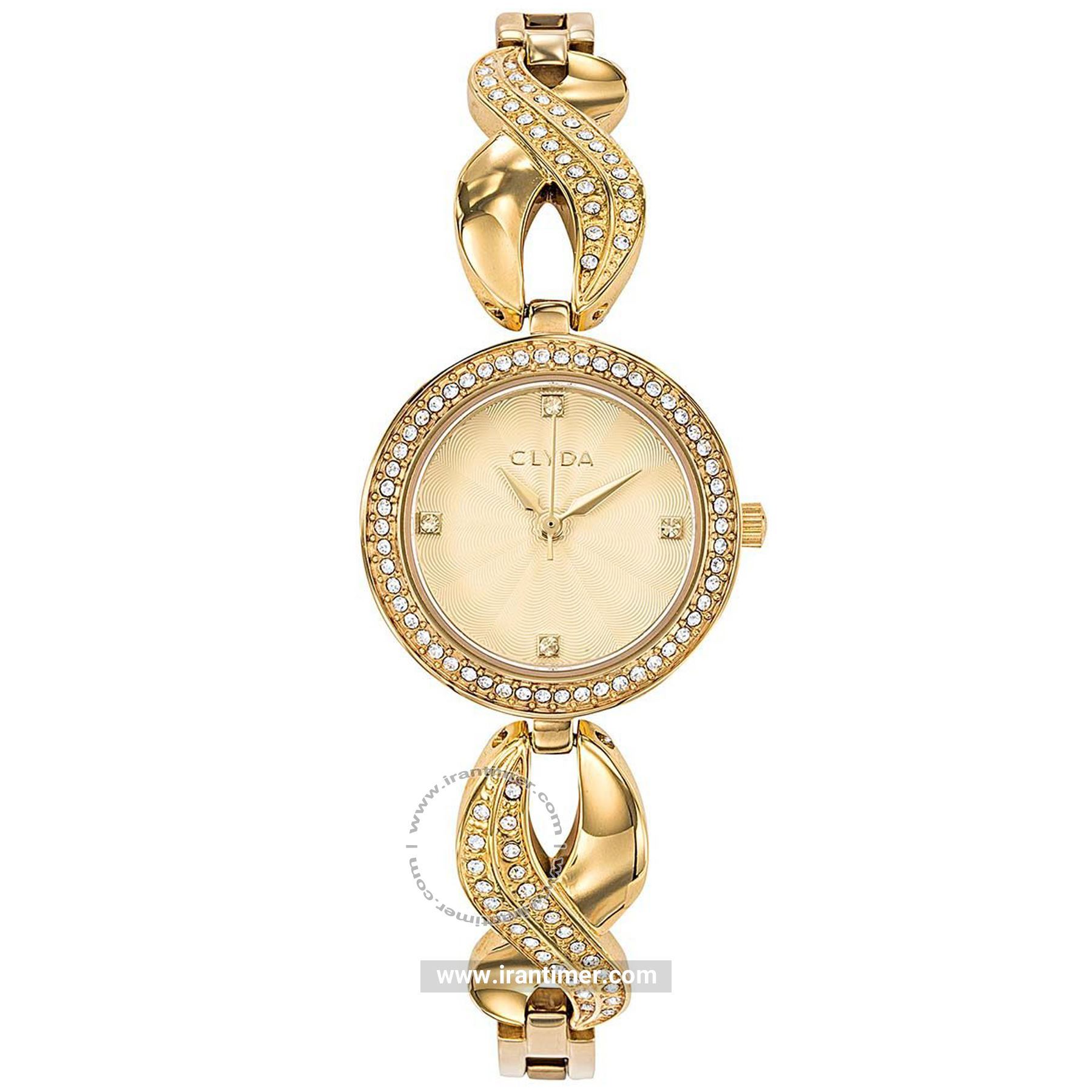 قیمت و خرید ساعت مچی زنانه کلیدا(Clyda) مدل CLA0754PTPW فشن | اورجینال و اصلی