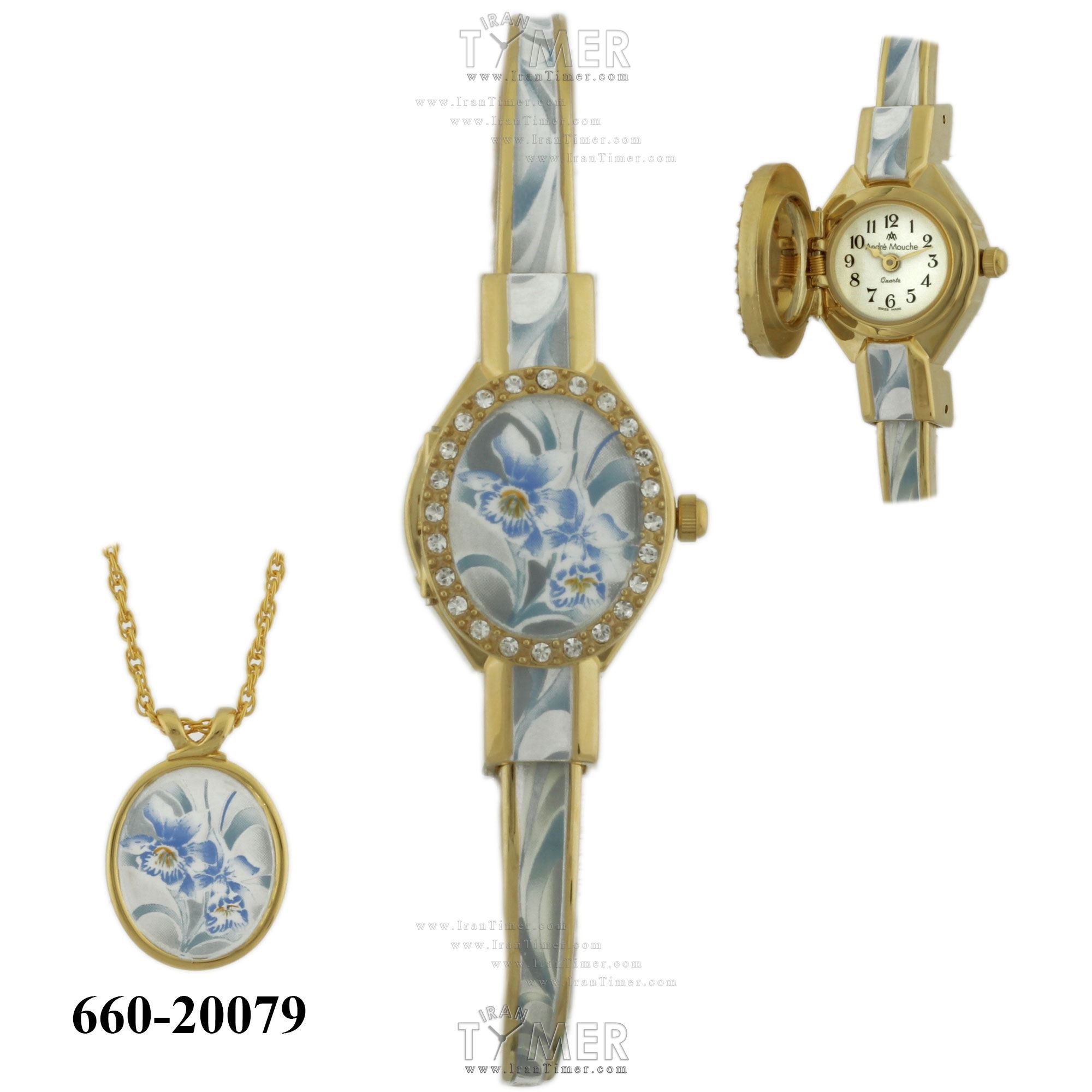 قیمت و خرید ساعت مچی زنانه آندره موشه(ANDREMOUCHE) مدل 163-20071 کلاسیک فشن | اورجینال و اصلی