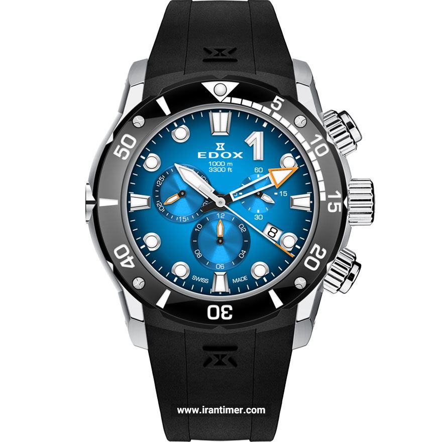قیمت و خرید ساعت مچی مردانه ادُکس(EDOX) مدل 10242TINBUIDN اسپرت | اورجینال و اصلی