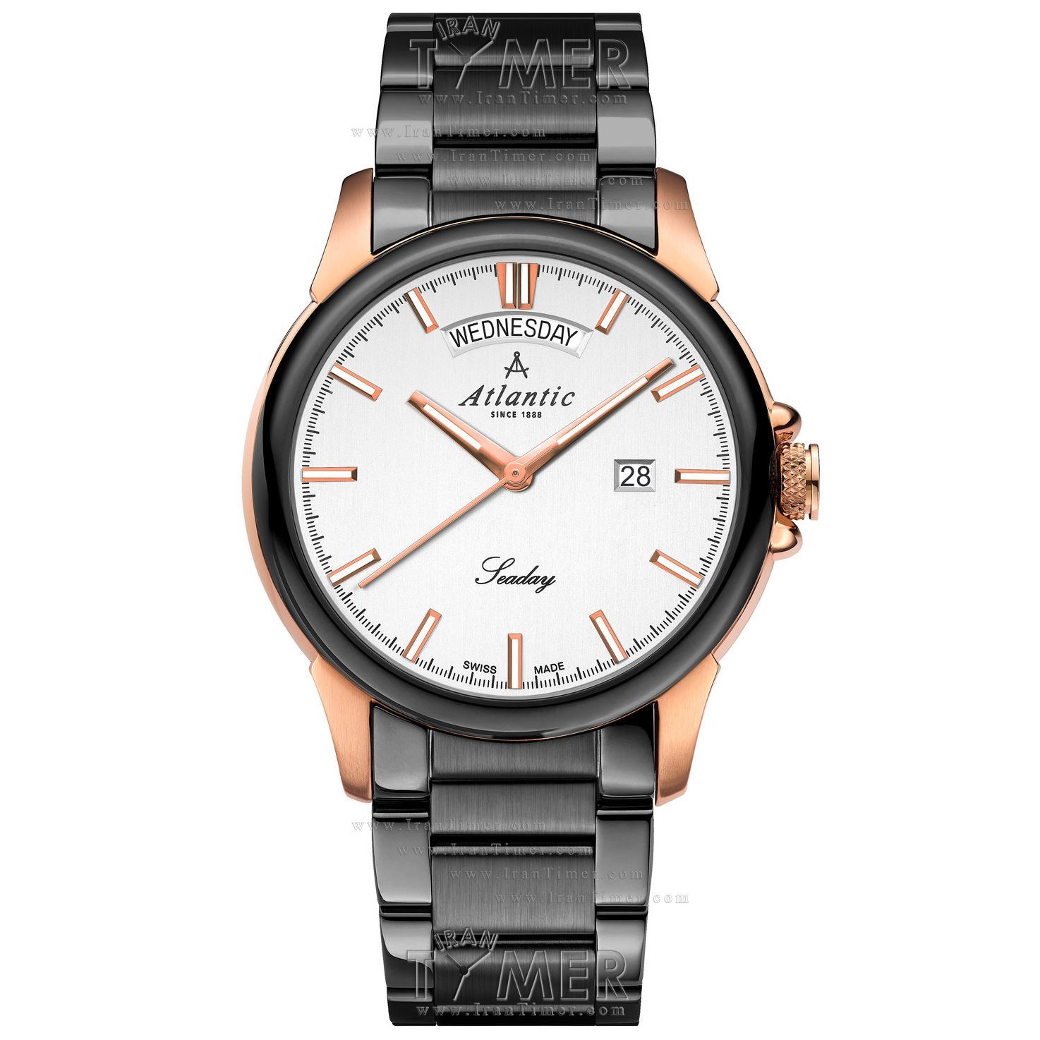 قیمت و خرید ساعت مچی مردانه آتلانتیک(ATLANTIC) مدل AC-69555.43.21R کلاسیک | اورجینال و اصلی