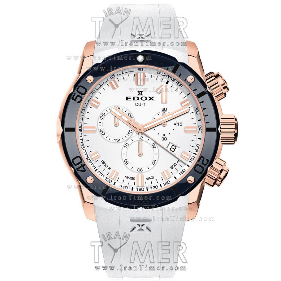 قیمت و خرید ساعت مچی مردانه ادُکس(EDOX) مدل 1022137RBU7BIR7 کلاسیک اسپرت | اورجینال و اصلی