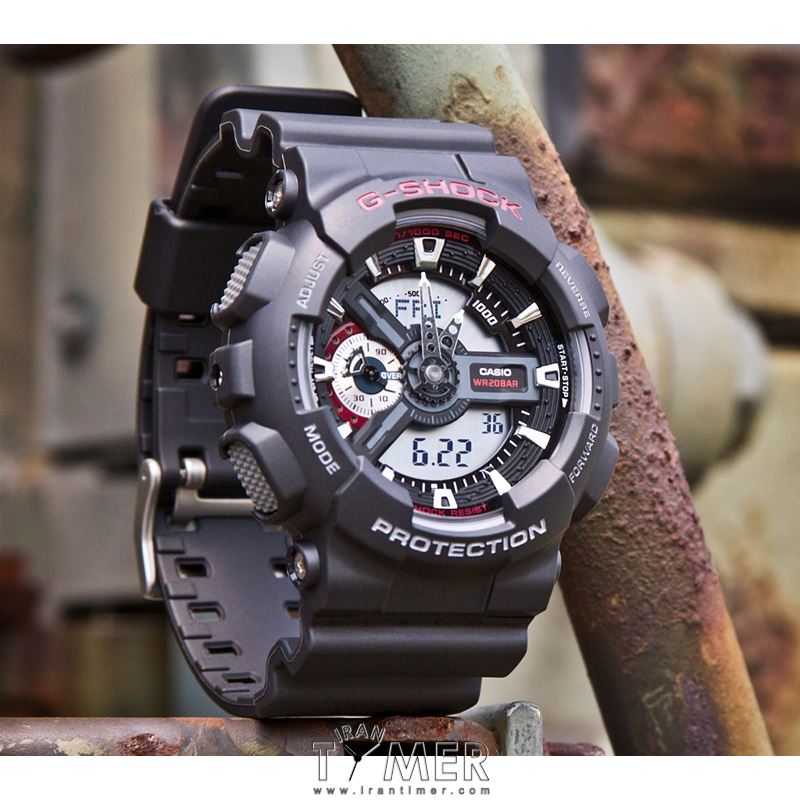 قیمت و خرید ساعت مچی مردانه کاسیو (CASIO) جی شاک مدل GA-110-1A اسپرت | اورجینال و اصلی