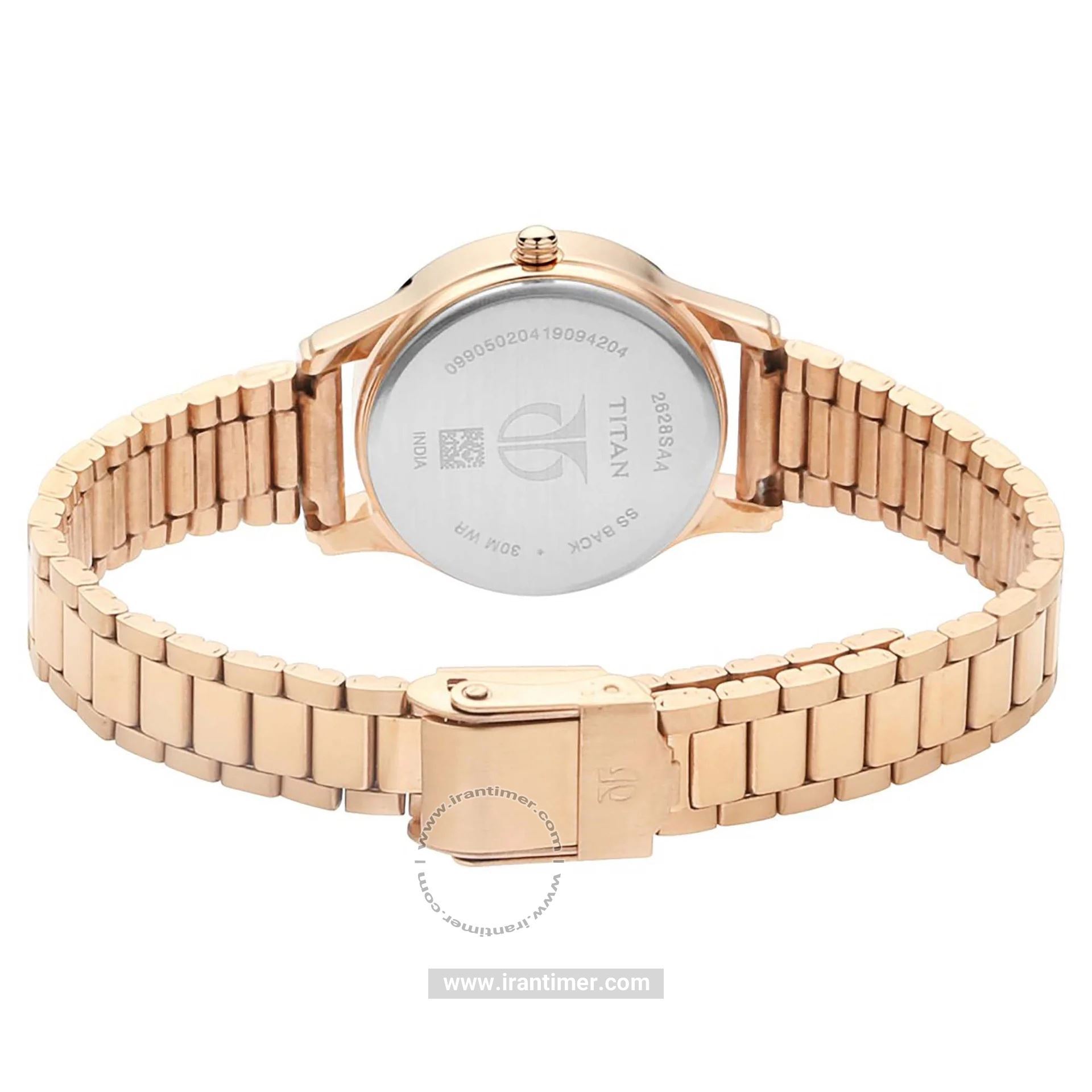 قیمت و خرید ساعت مچی زنانه تایتِن(TITAN) مدل T2628WM01 کلاسیک | اورجینال و اصلی