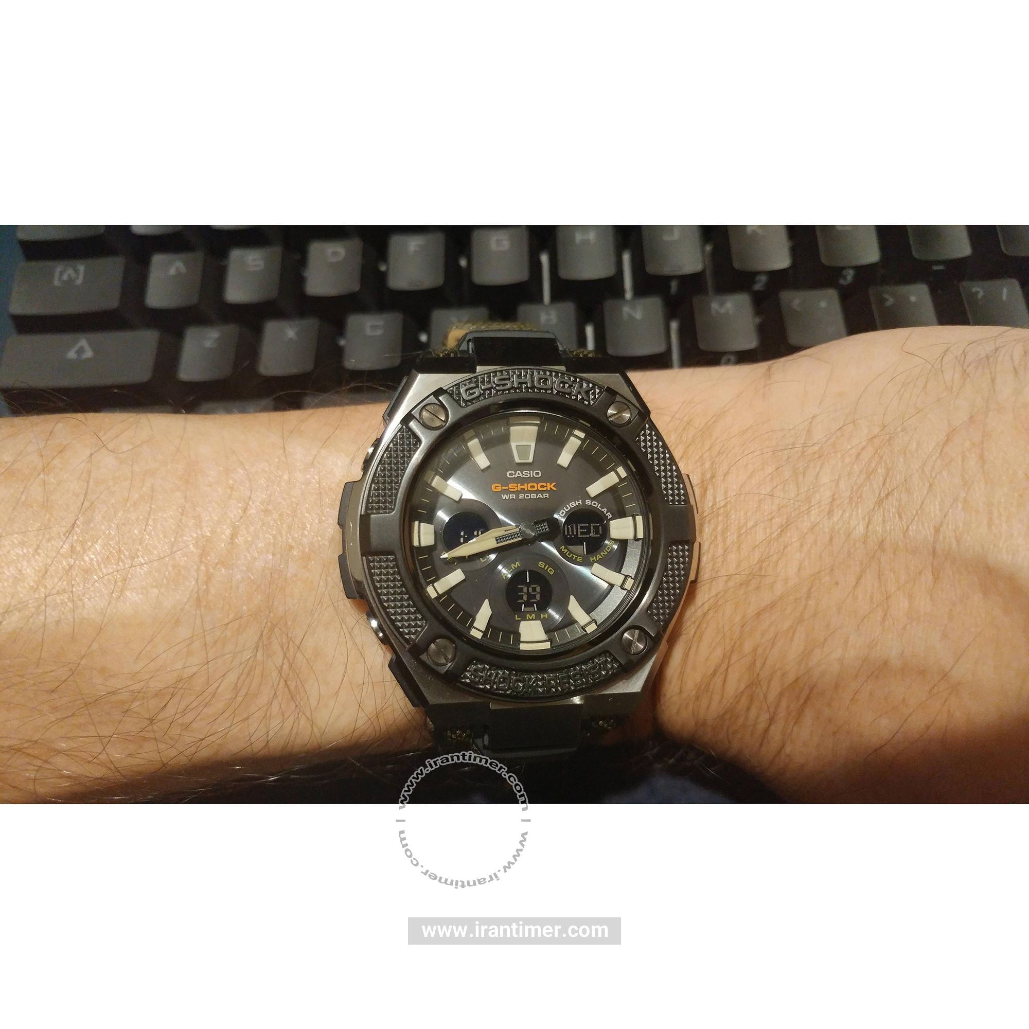 قیمت و خرید ساعت مچی مردانه کاسیو (CASIO) جی شاک مدل GST-S330AC-3ADR اسپرت | اورجینال و اصلی