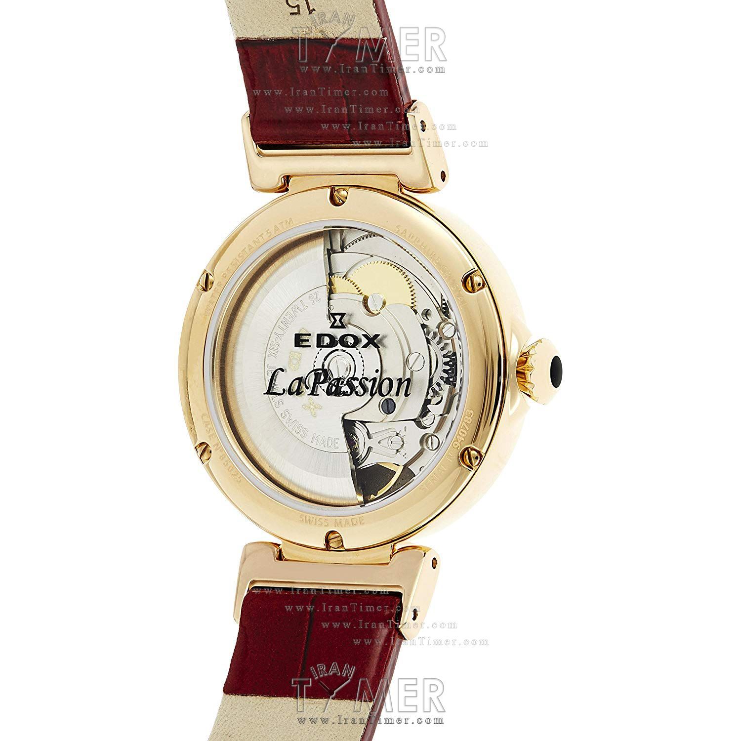 قیمت و خرید ساعت مچی زنانه ادُکس(EDOX) مدل 8502537RCROUIR کلاسیک | اورجینال و اصلی