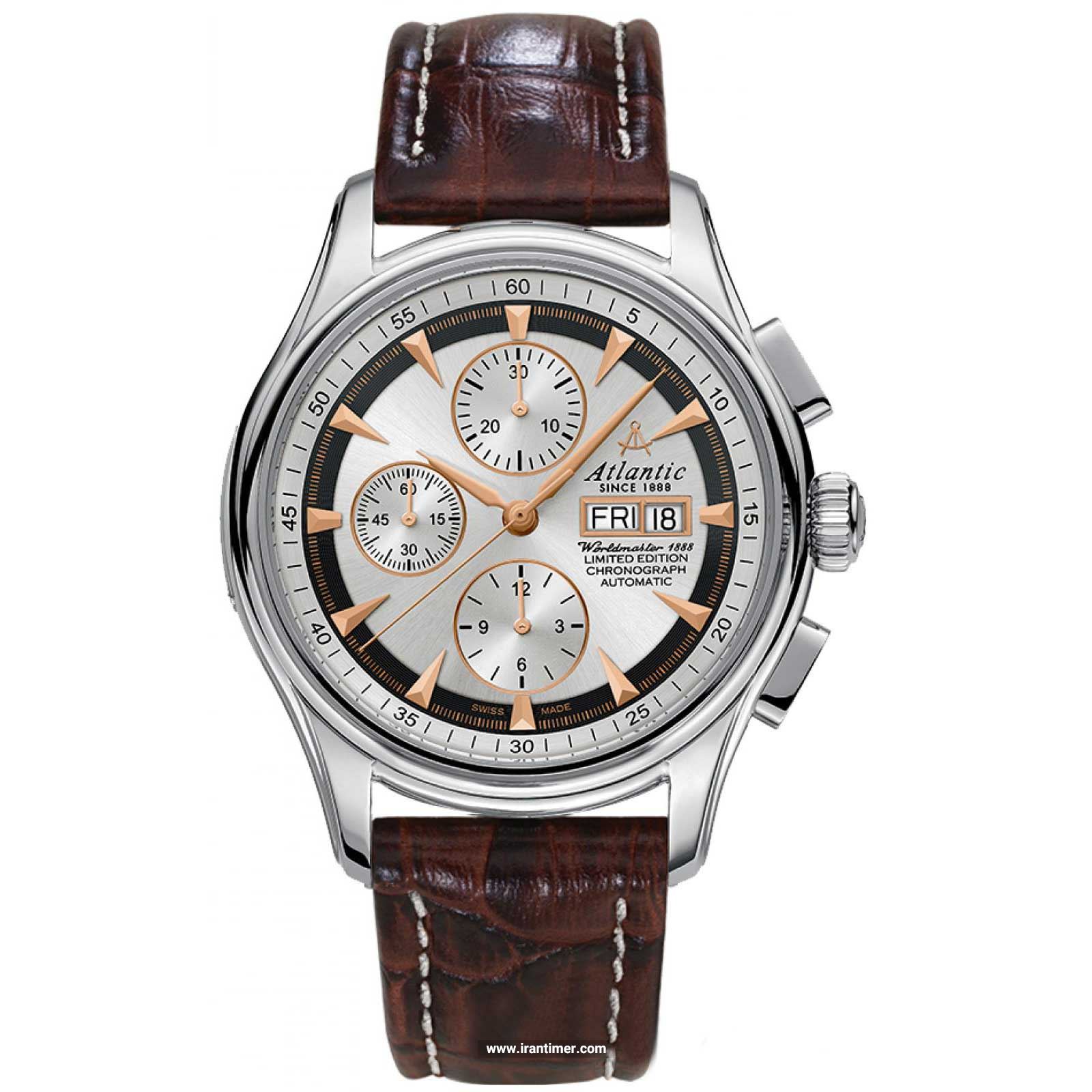 قیمت و خرید ساعت مچی مردانه آتلانتیک(ATLANTIC) مدل AC-52850.41.21R کلاسیک | اورجینال و اصلی