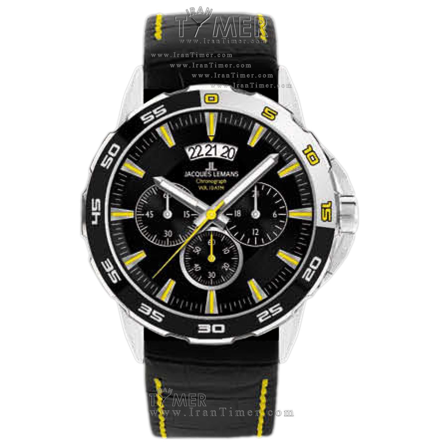 قیمت و خرید ساعت مچی مردانه ژاک لمن(JACQUES LEMANS) مدل 1-1589A کلاسیک | اورجینال و اصلی