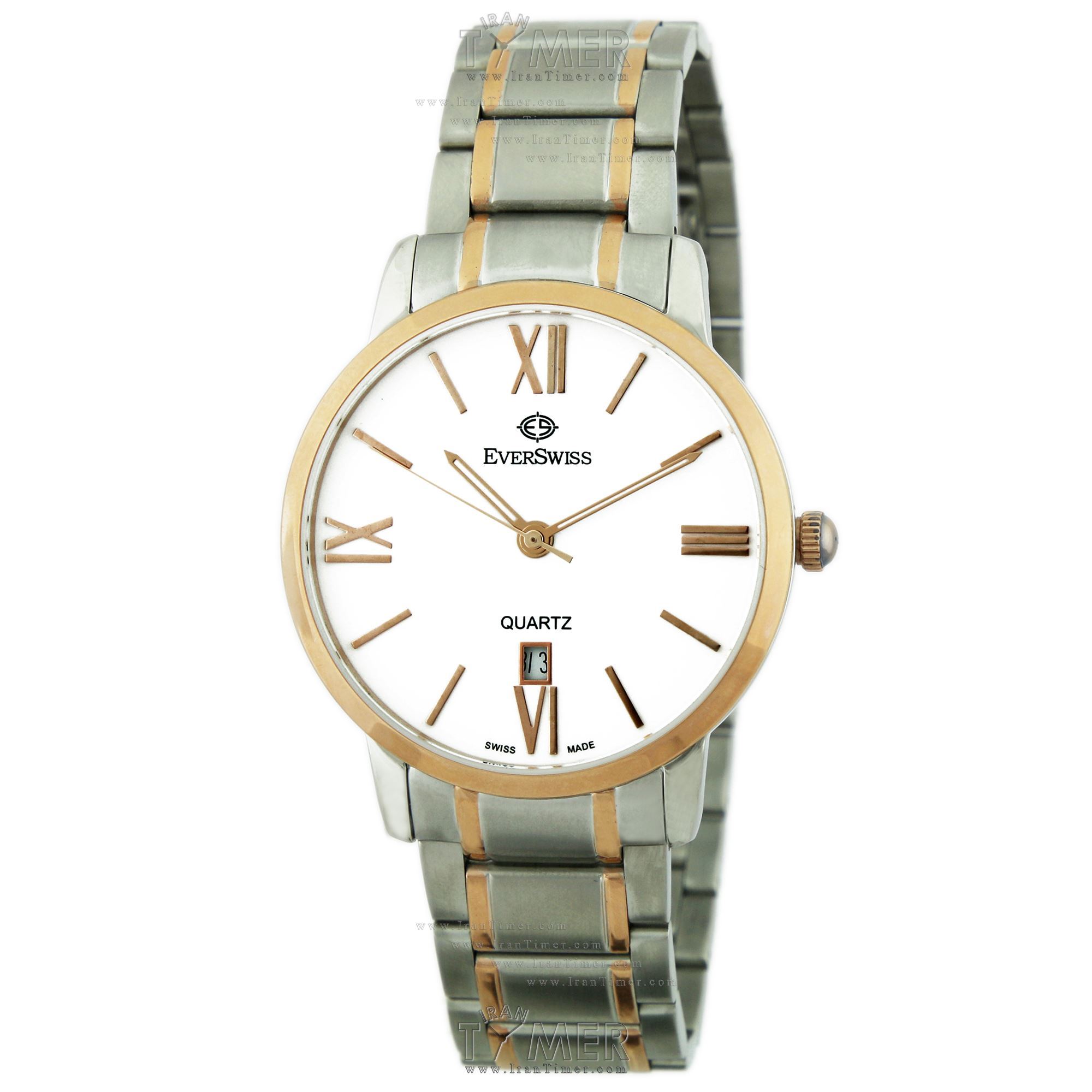 قیمت و خرید ساعت مچی مردانه اورسوئیس(EVER SWISS) مدل 9738-R147 کلاسیک | اورجینال و اصلی