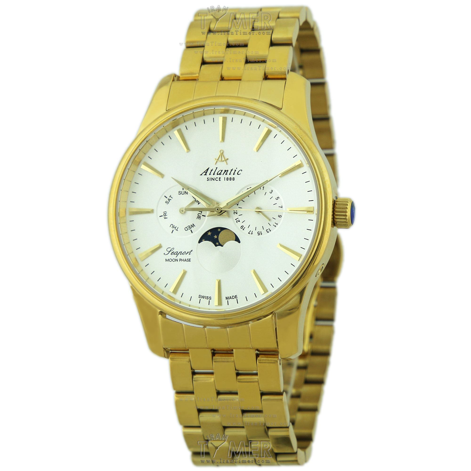 قیمت و خرید ساعت مچی مردانه آتلانتیک(ATLANTIC) مدل AC-56555.45.21 کلاسیک | اورجینال و اصلی