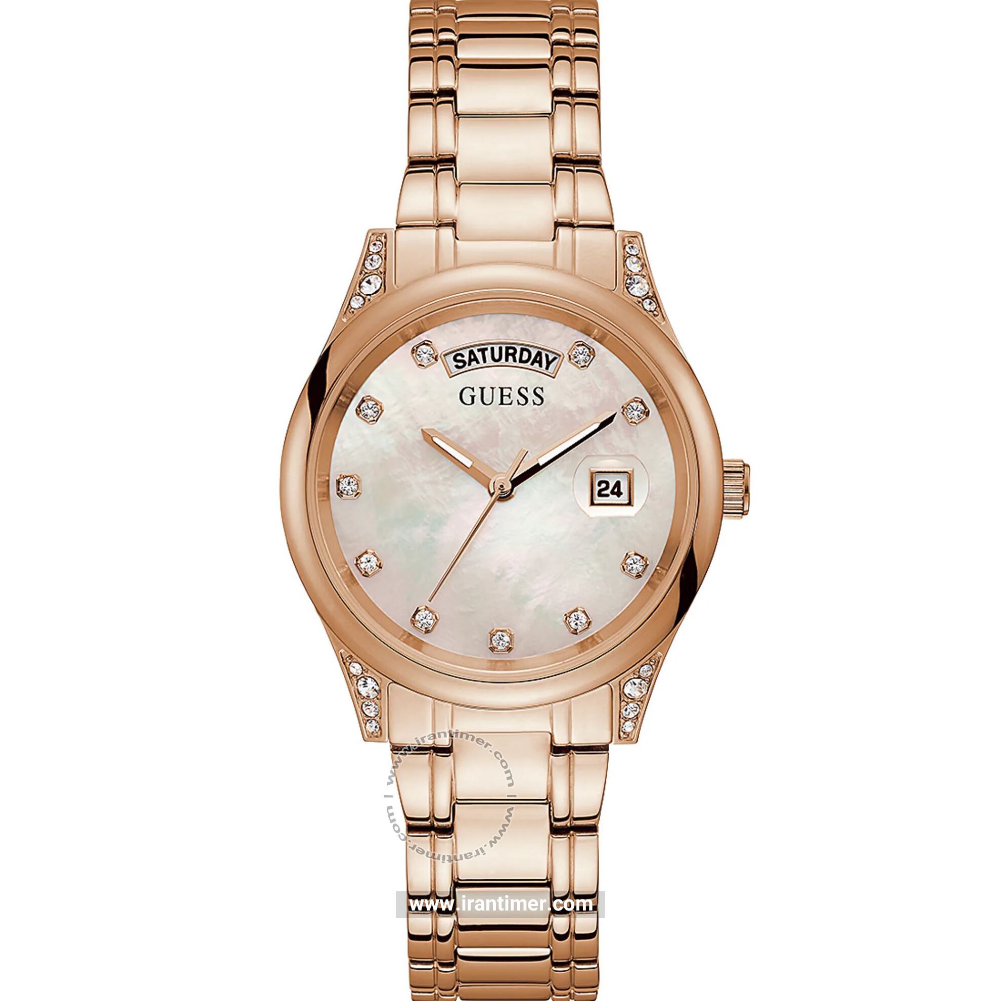 قیمت و خرید ساعت مچی زنانه گس(GUESS) مدل GW0047L2 کلاسیک | اورجینال و اصلی