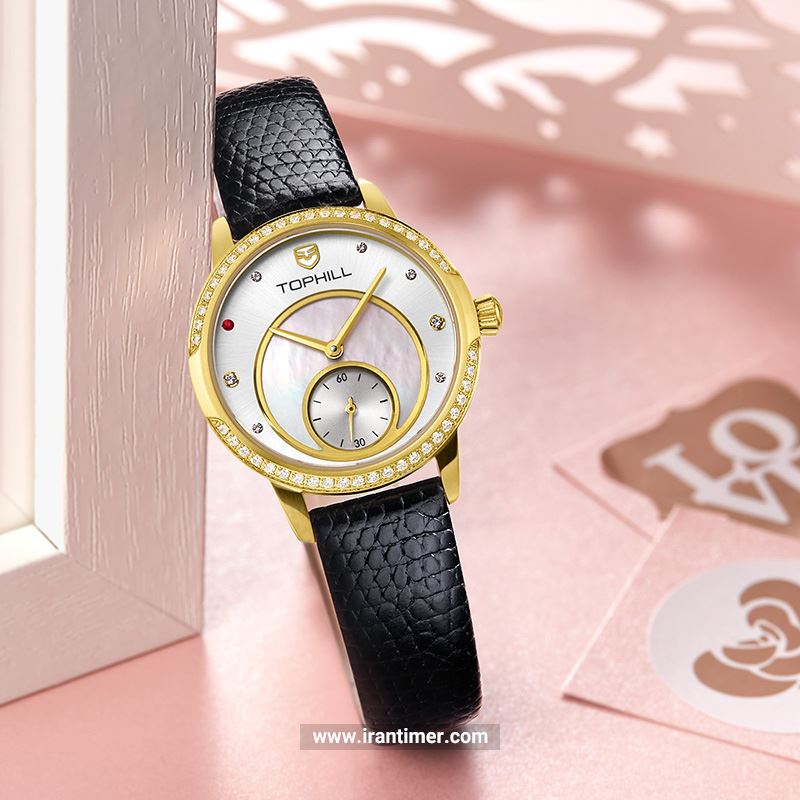 قیمت و خرید ساعت مچی زنانه تاپ هیل(TOPHILL) مدل TE036L.NR2A37 فشن | اورجینال و اصلی