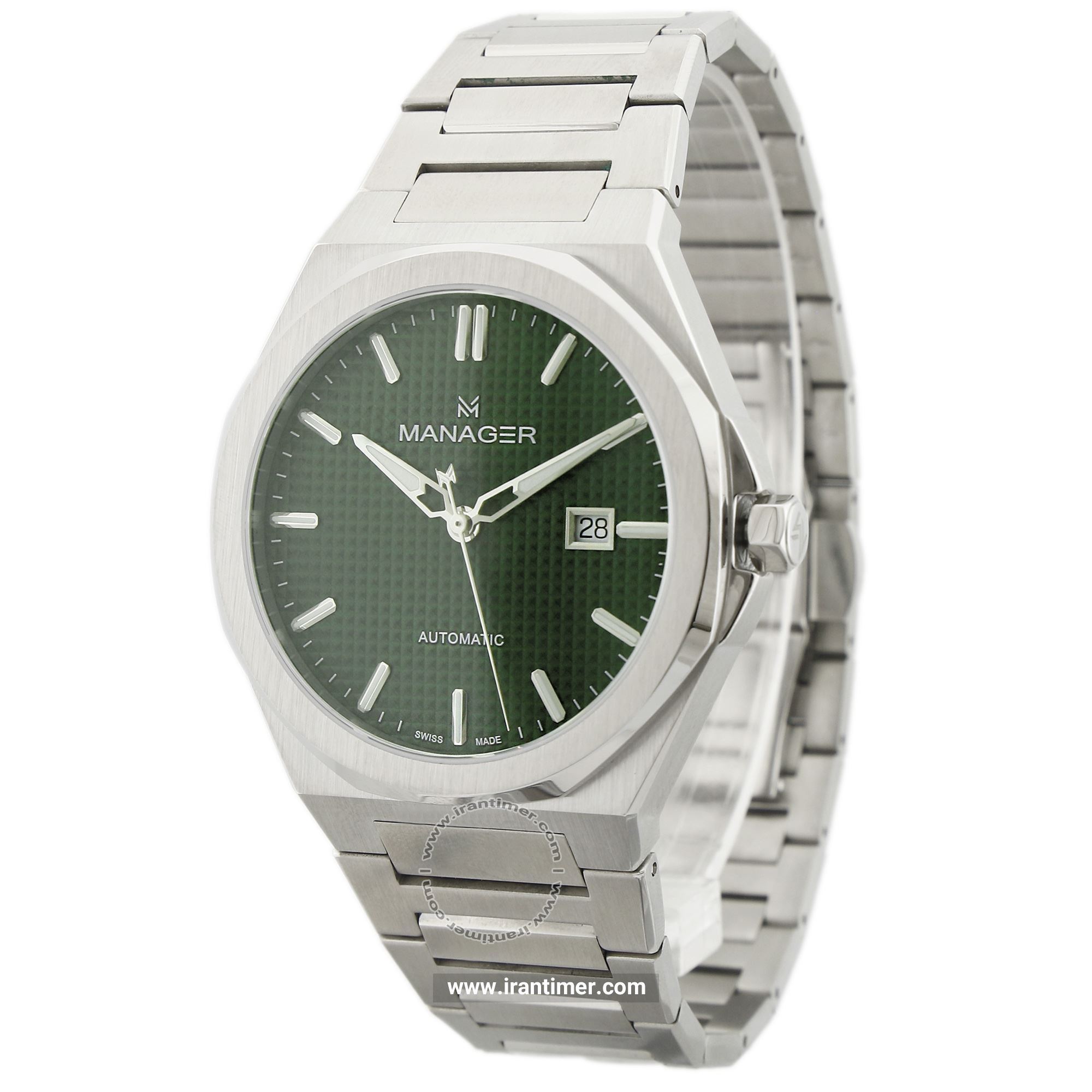 قیمت و خرید ساعت مچی مردانه منیجر(MANAGER) مدل MAN-RA-114-SM کلاسیک | اورجینال و اصلی