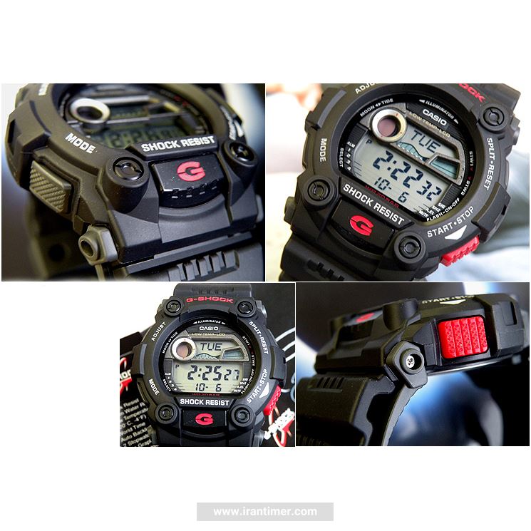 قیمت و خرید ساعت مچی مردانه کاسیو (CASIO) جی شاک مدل G-7900-1DR اسپرت | اورجینال و اصلی