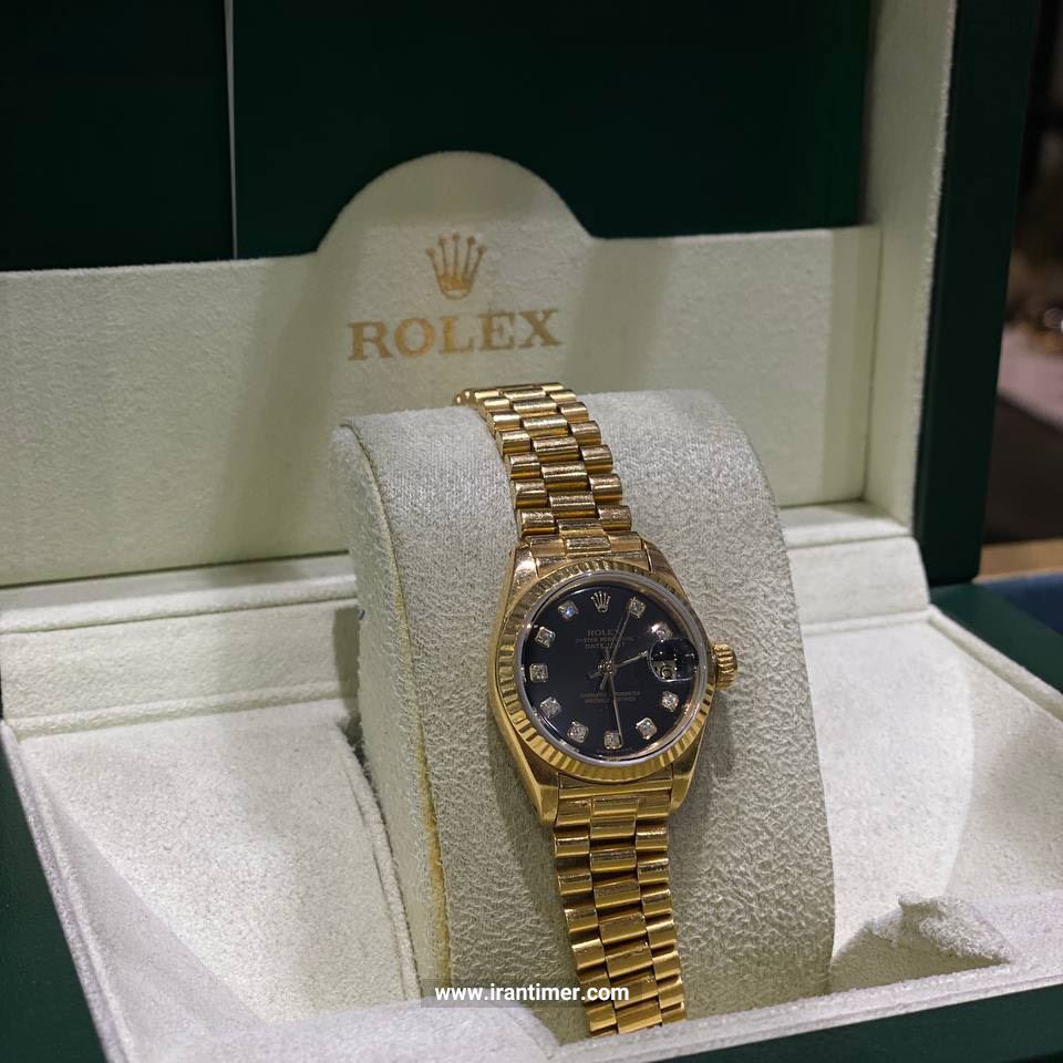 قیمت و خرید ساعت مچی زنانه رولکس(Rolex) مدل Date Just Lady 26mm-0001 فشن | اورجینال و اصلی