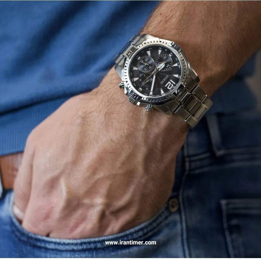 قیمت و خرید ساعت مچی مردانه گس(GUESS) مدل GW0056G1 کلاسیک | اورجینال و اصلی