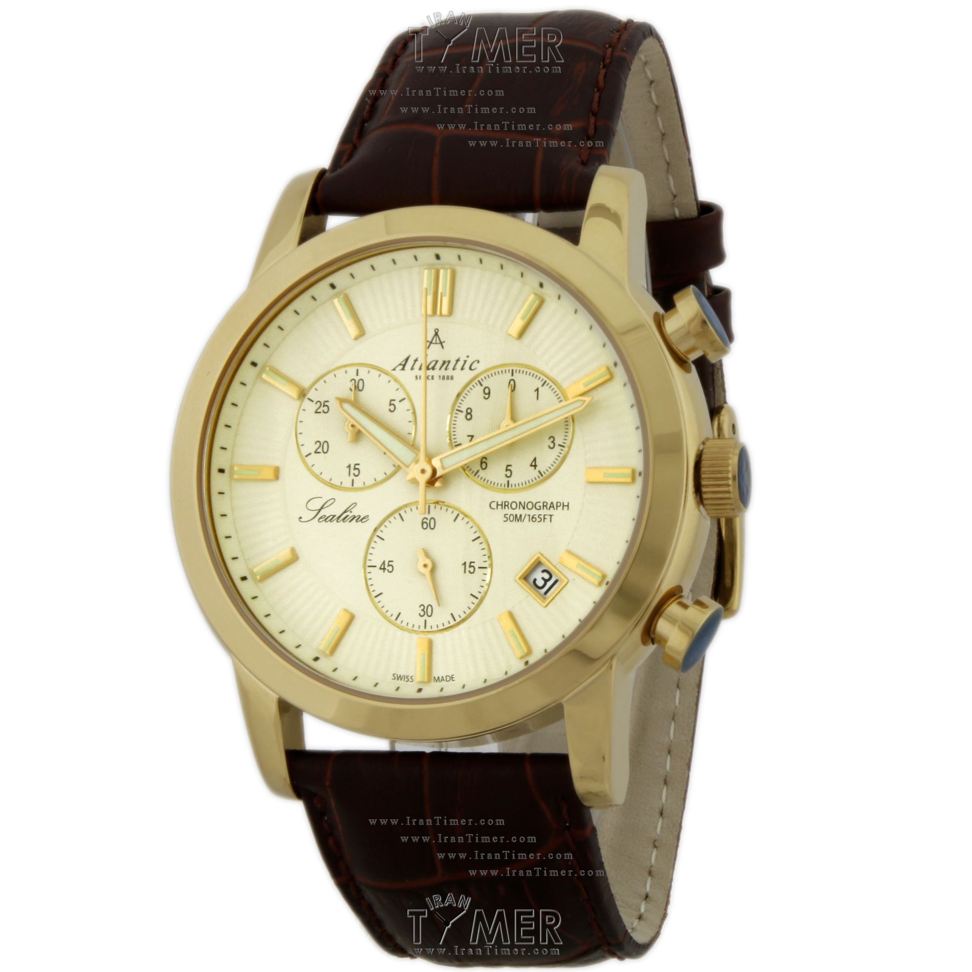 قیمت و خرید ساعت مچی مردانه آتلانتیک(ATLANTIC) مدل AC-62450.45.31 کلاسیک اسپرت | اورجینال و اصلی