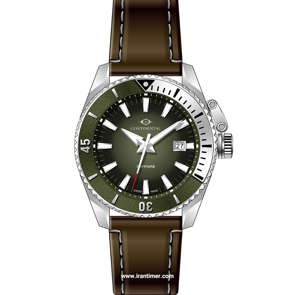 قیمت و خرید ساعت مچی مردانه کنتیننتال(CONTINENTAL) مدل 24607-GD156950 کلاسیک | اورجینال و اصلی
