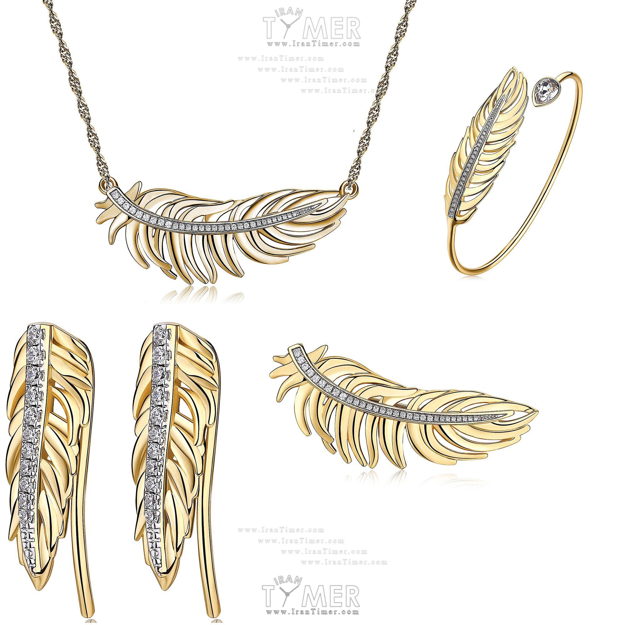 قیمت و خرید ست گل سینه گردنبند گوشواره دستبند بسته (النگو) زنانه برازوی(BROSWAY) مدل BUM24-SET فشن (ست لباس) | اورجینال و اصلی