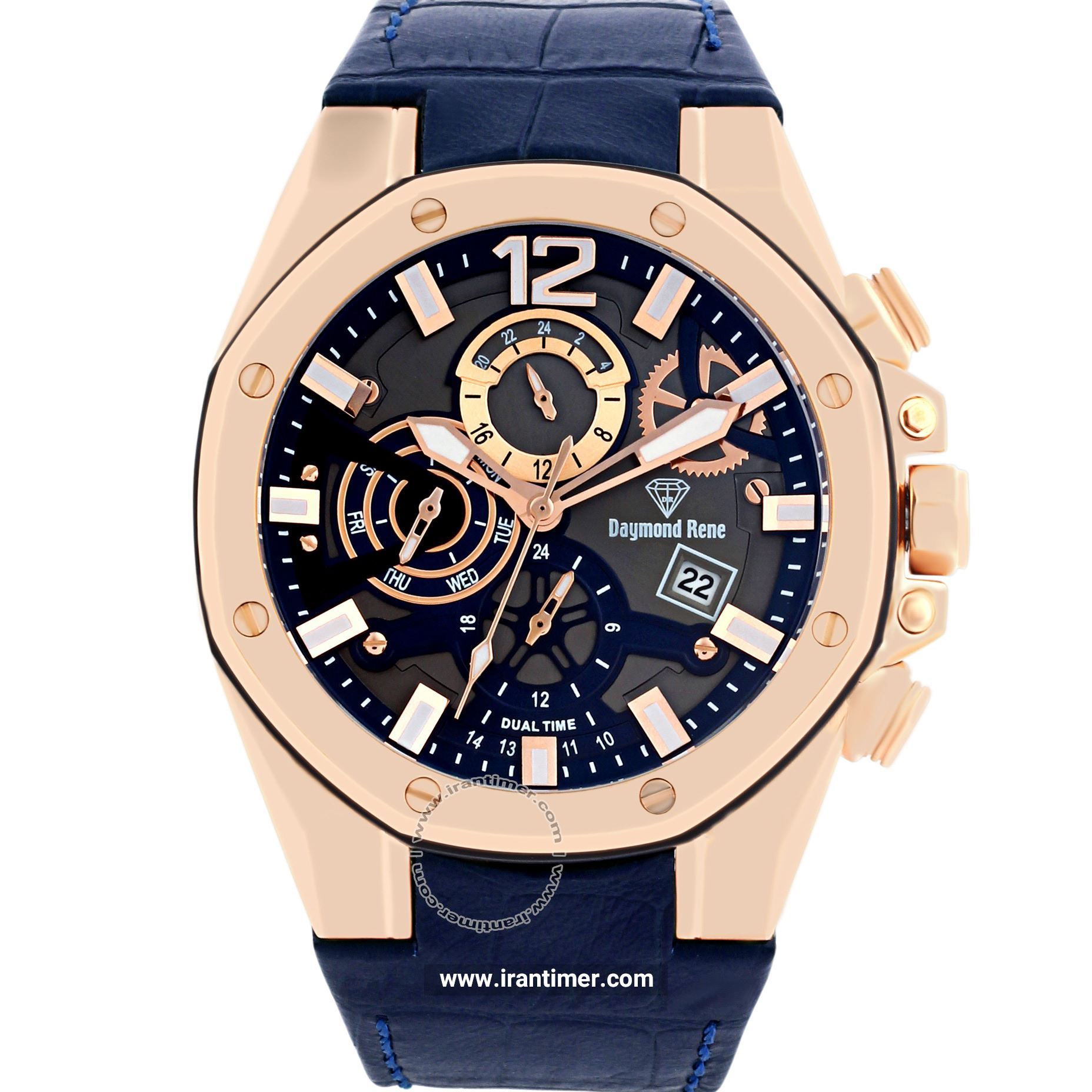 قیمت و خرید ساعت مچی مردانه دیموند رنه(DAYMOND RENE) مدل 5045KK-R4 کلاسیک | اورجینال و اصلی