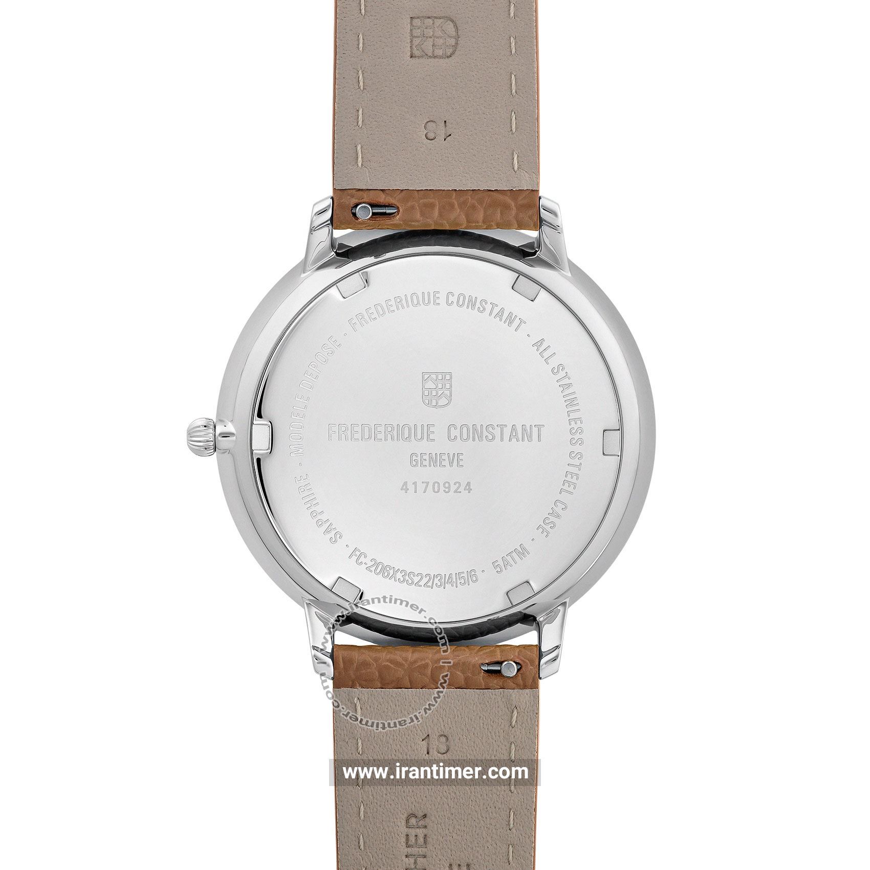 قیمت و خرید ساعت مچی مردانه فردریک کنستانت(FREDERIQUE CONSTANT) مدل FC-206RN3S6 کلاسیک | اورجینال و اصلی