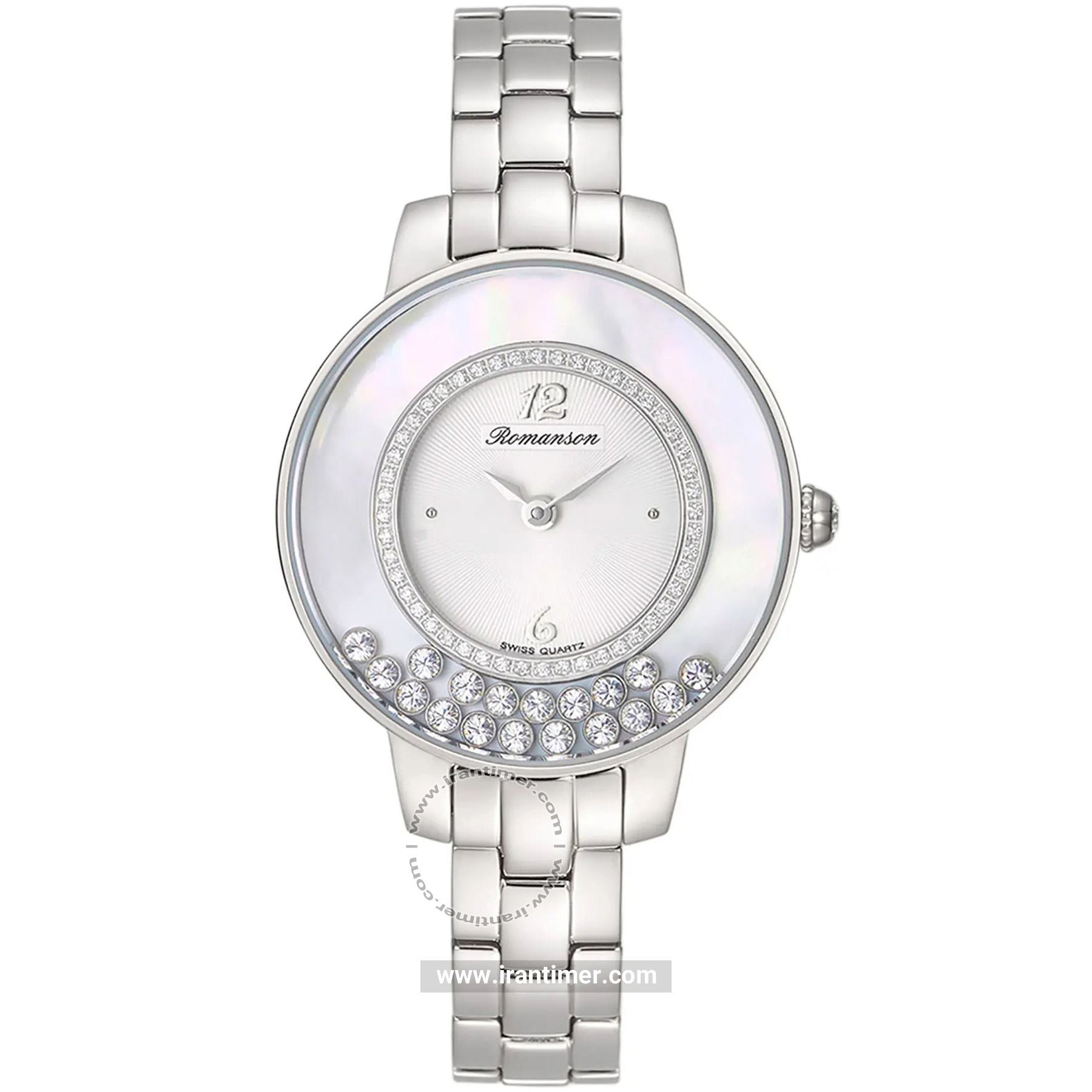 قیمت و خرید ساعت مچی زنانه رومانسون(ROMANSON) مدل RM7A30QLWWA1R1 فشن | اورجینال و اصلی
